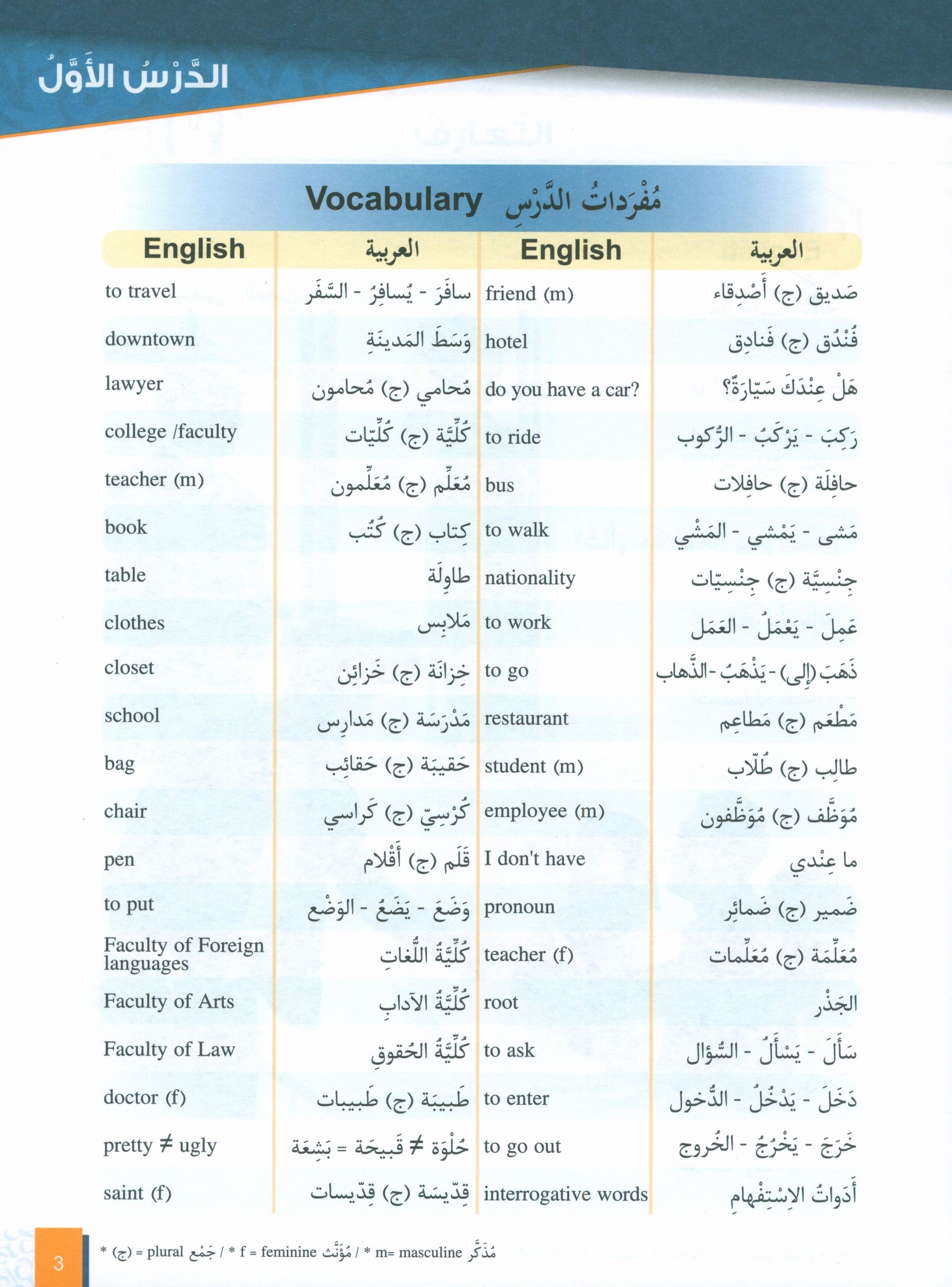 Al-Asas for Teaching Arabic for Non-Native Speakers: Book 2 (Beginner Level, Part 1)