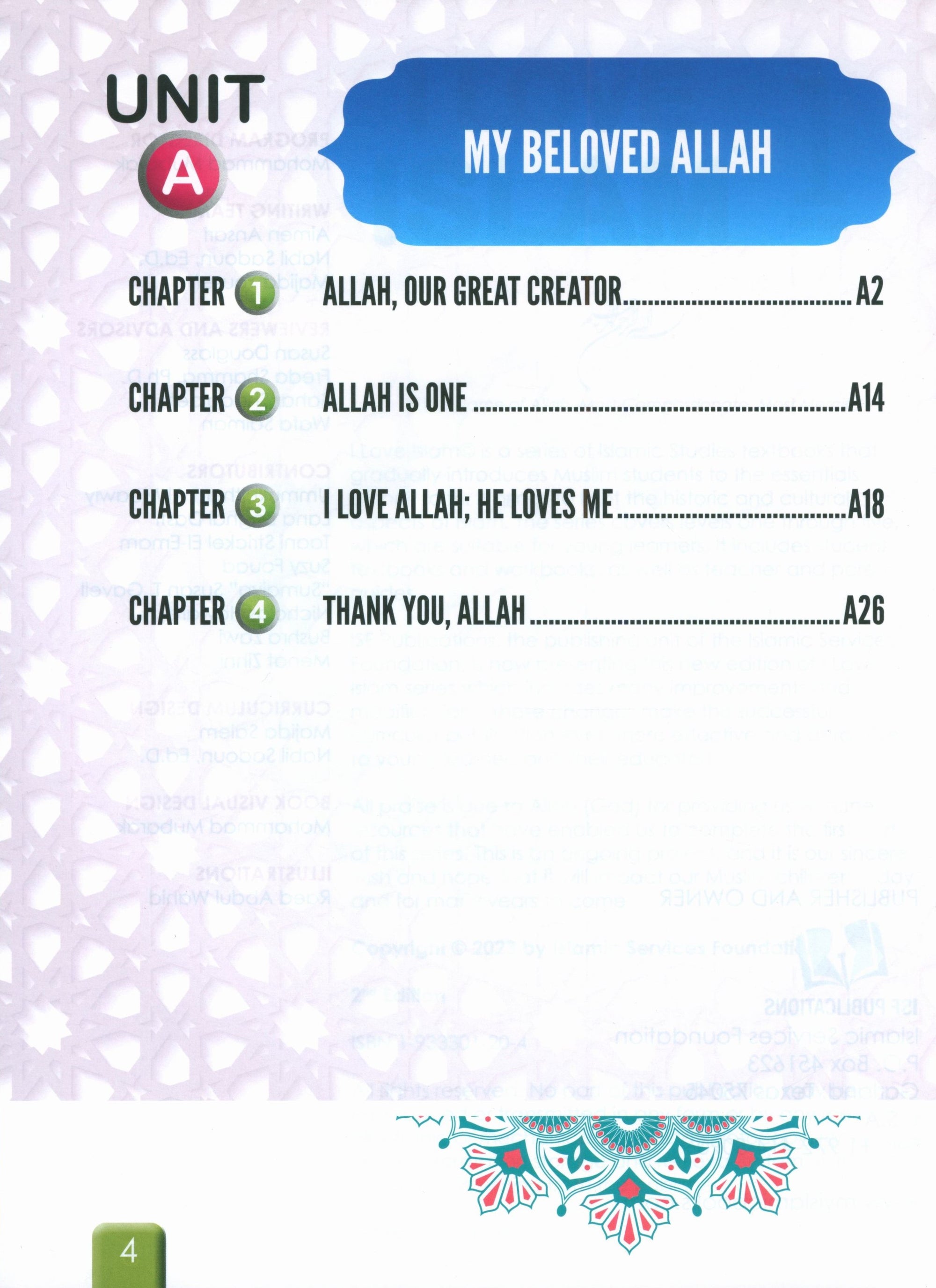 I Love Islam Textbook Level 1 (New Edition)