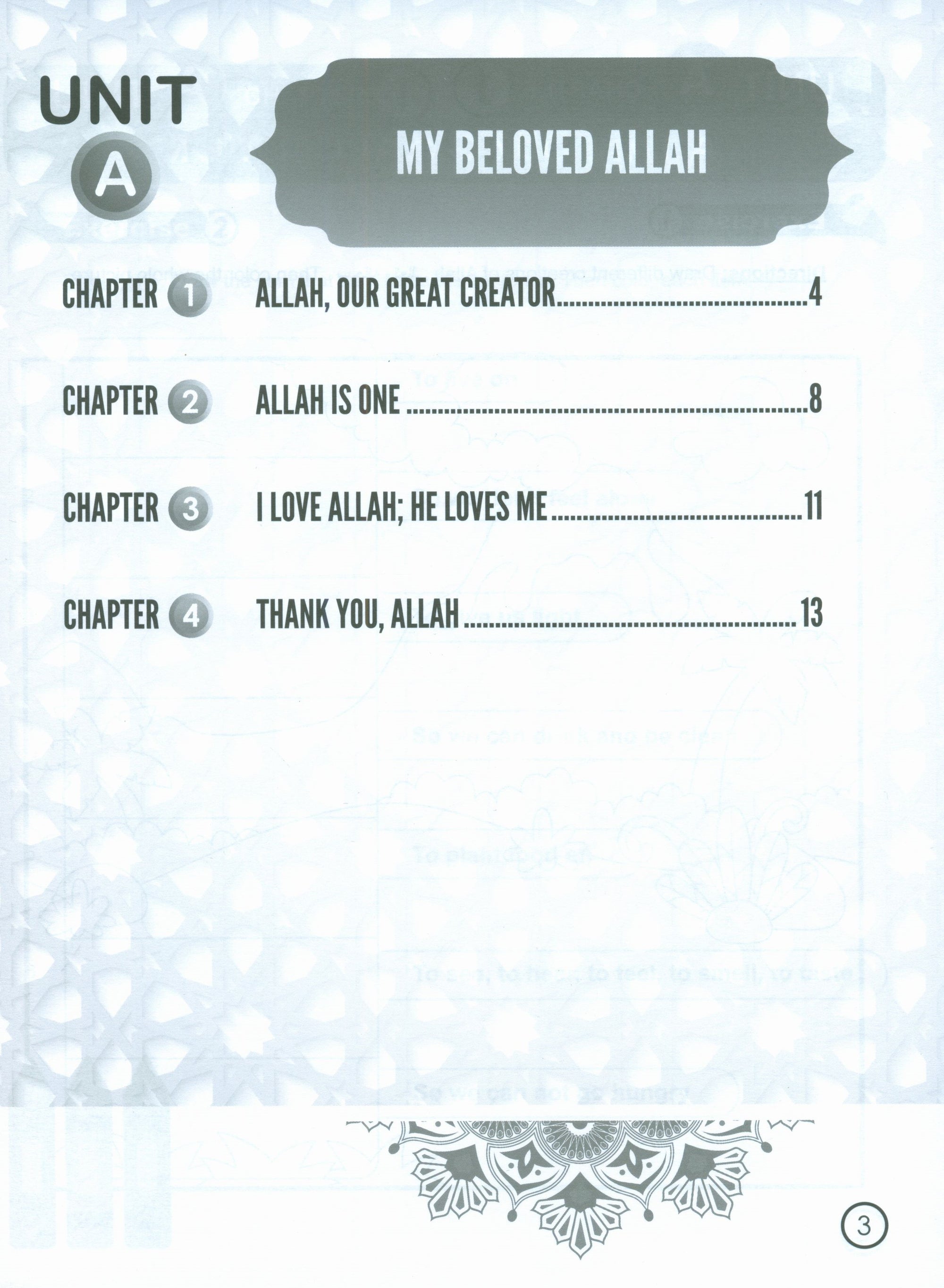 I Love Islam Workbook Level 1 (New Edition)