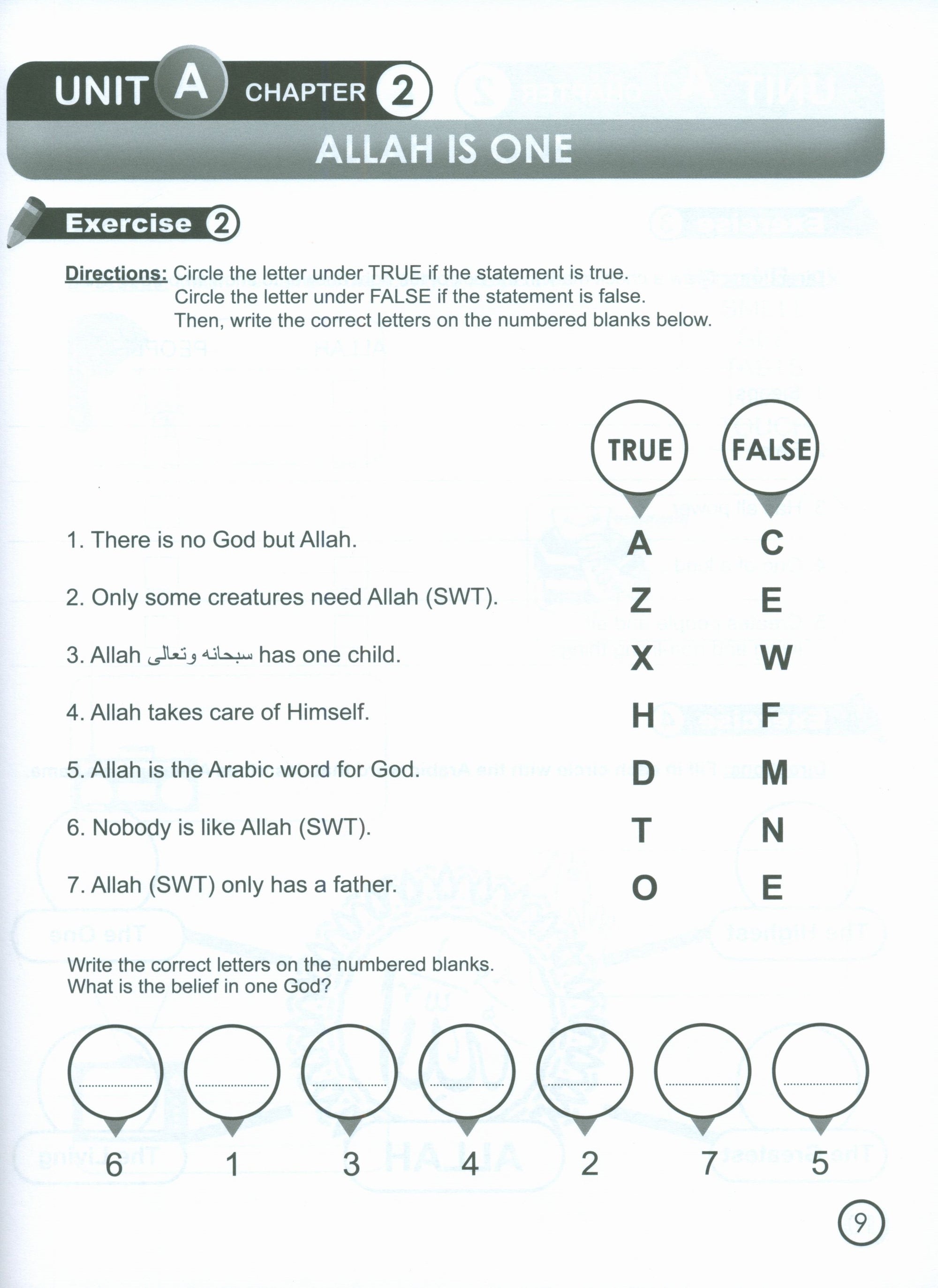 I Love Islam Workbook Level 1 (New Edition)