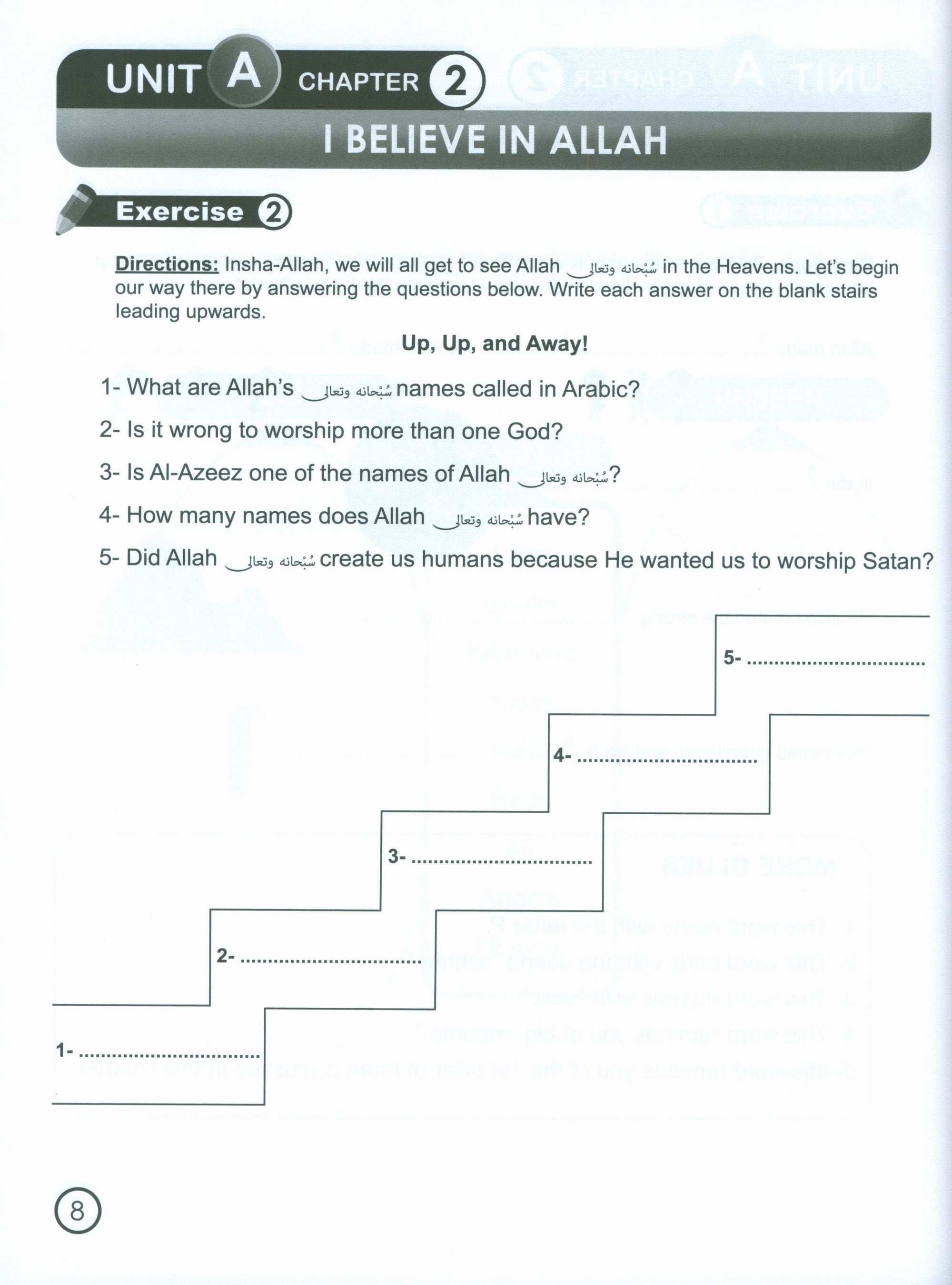 I Love Islam Workbook Level 3 (New Edition)