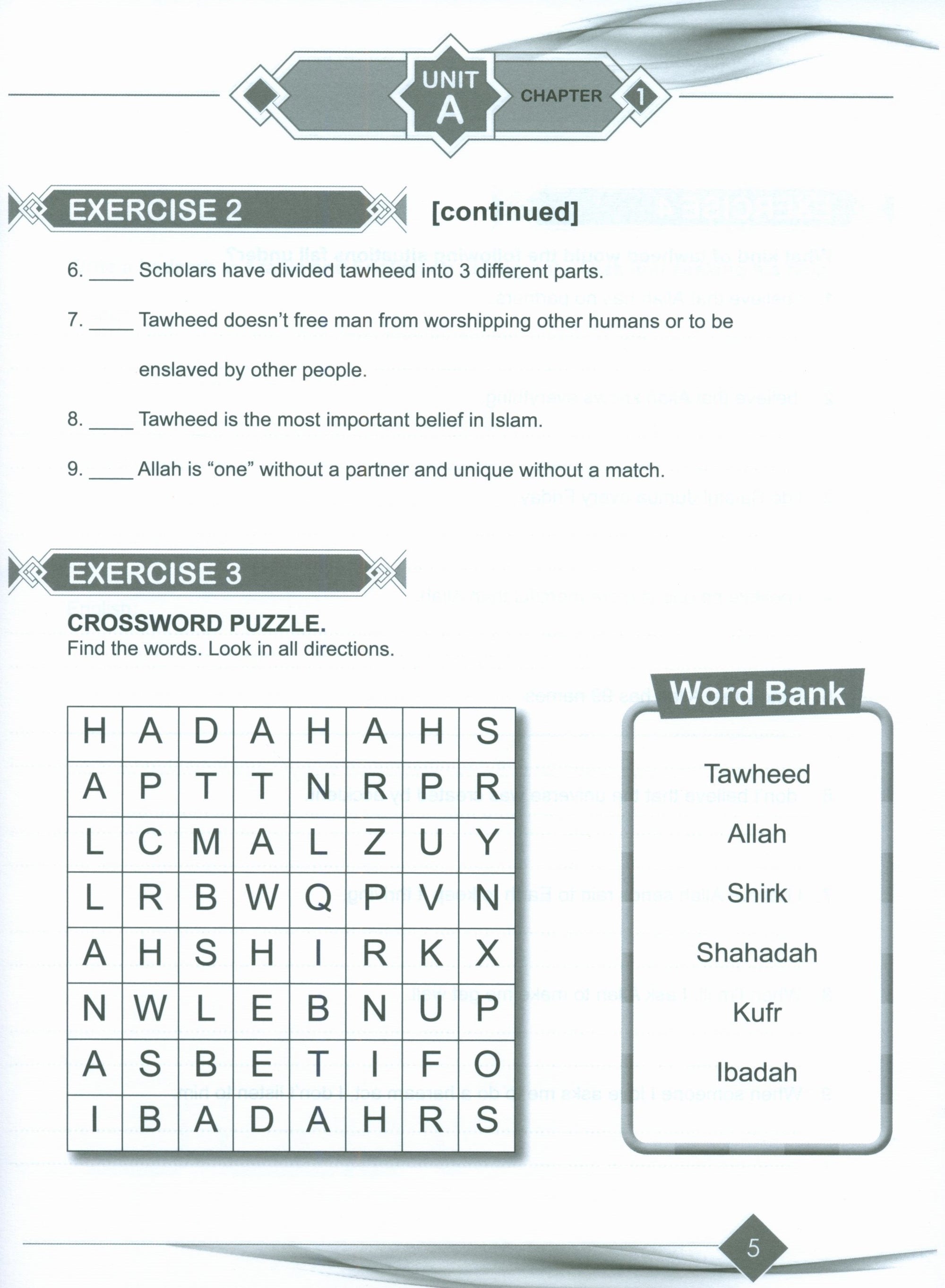 I Love Islam Workbook Level 5 (New Edition)