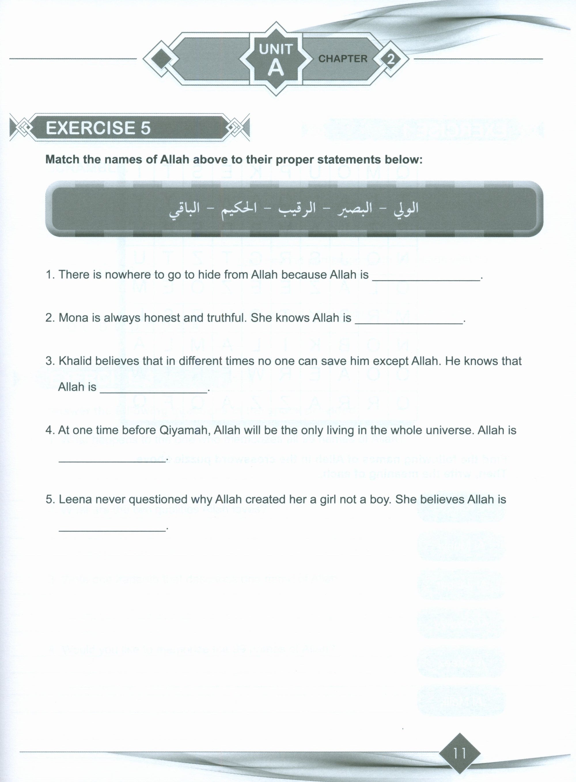 I Love Islam Workbook Level 5 (New Edition)