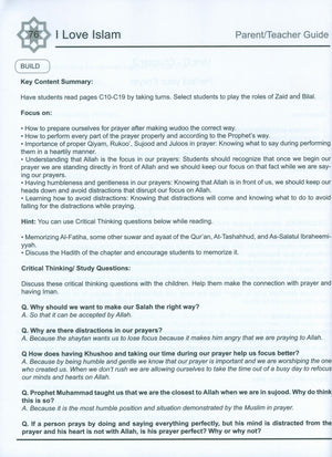 I Love Islam Weekend Edition Teacher / Parent Guide 3