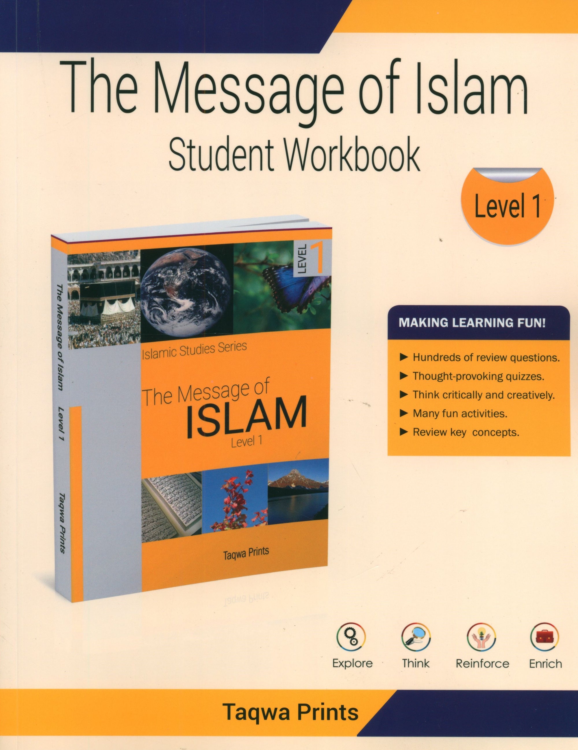 The Message of Islam (Workbook): Level 1