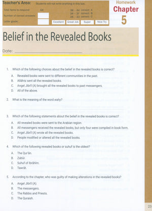 The Message of Islam Workbook Level 4