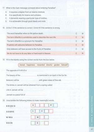 The Message of Islam Workbook Level 4
