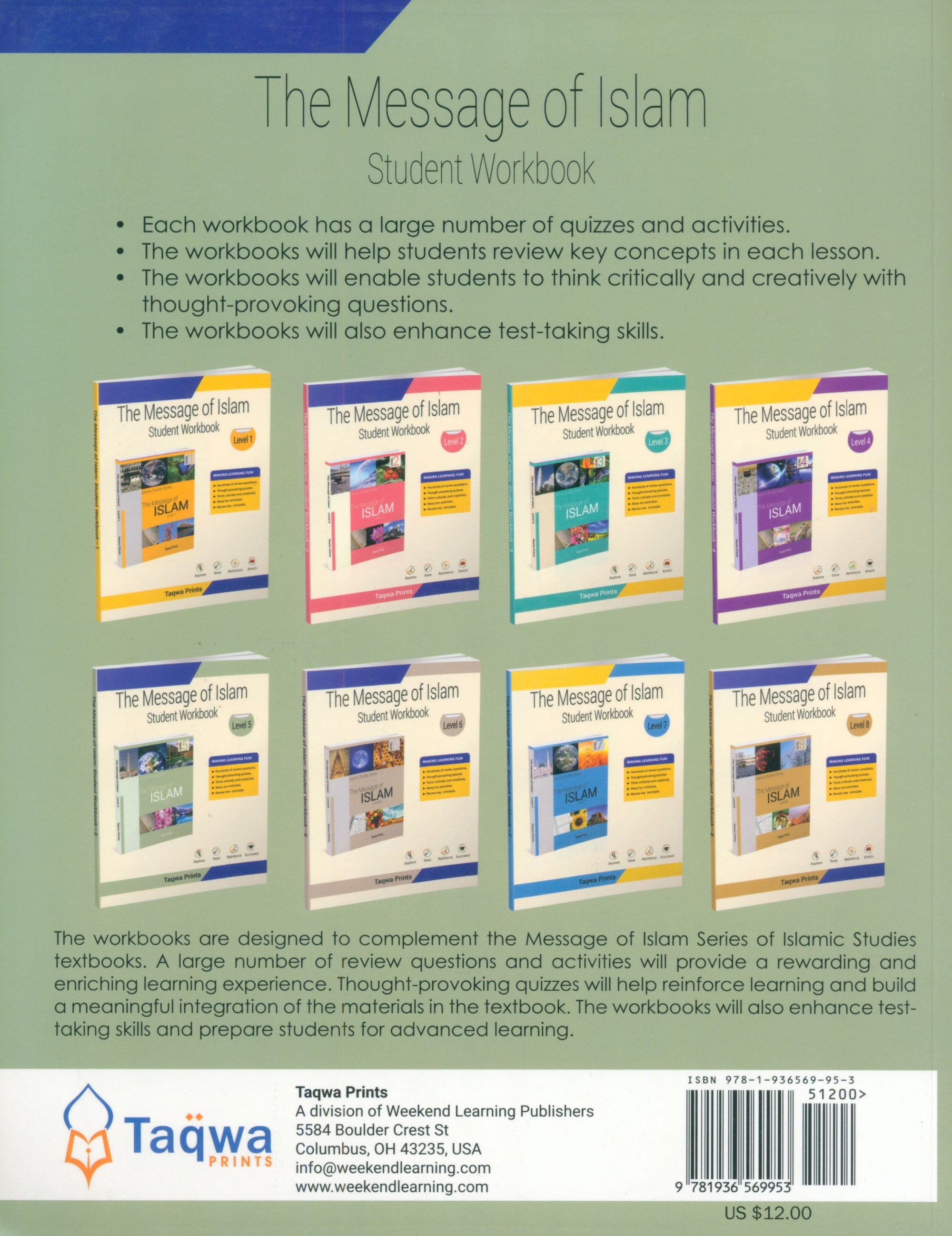 The Message of Islam Workbook Level 5