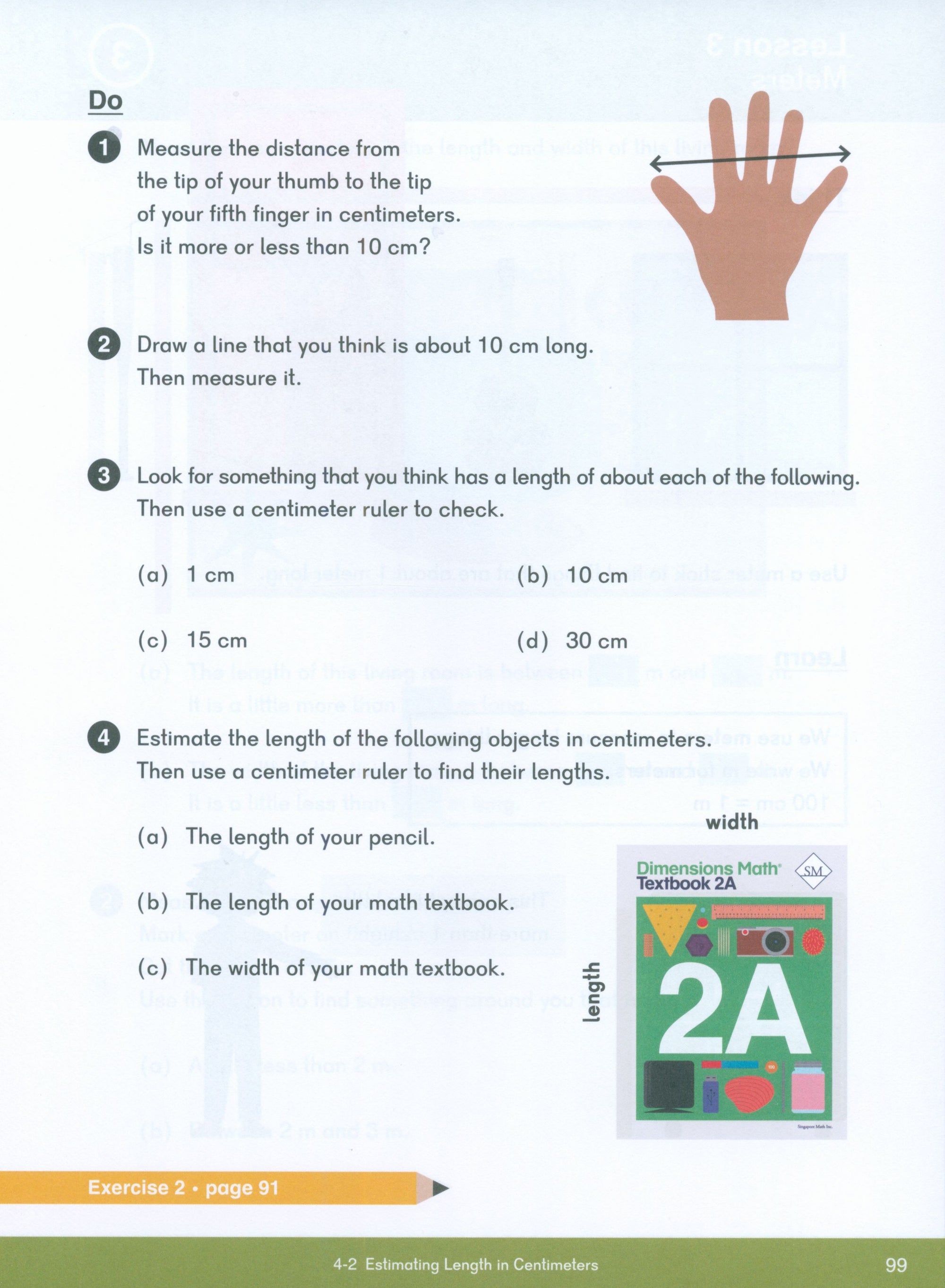 Dimensions Math Textbook 2A
