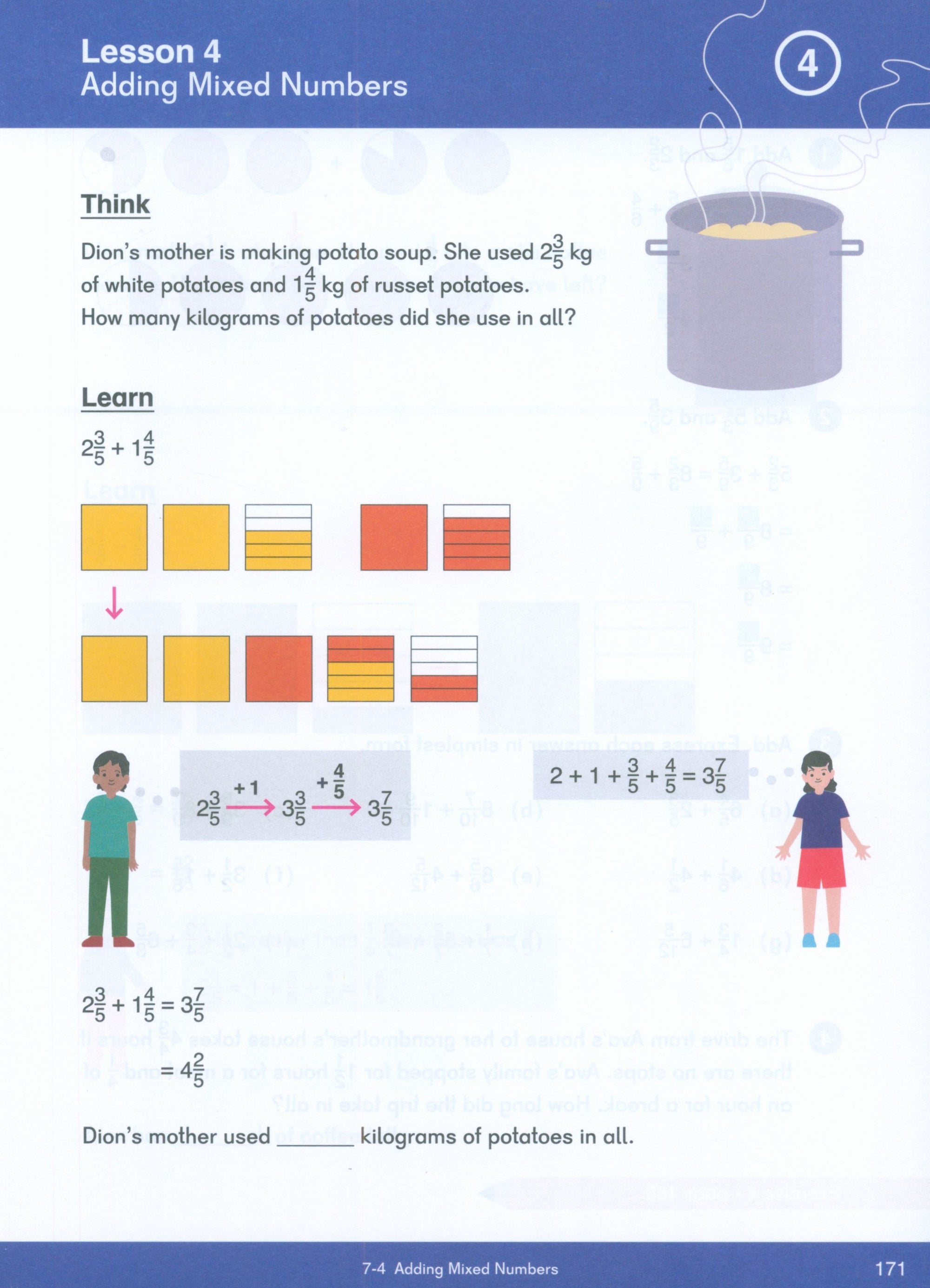 Dimensions Math Textbook 4A