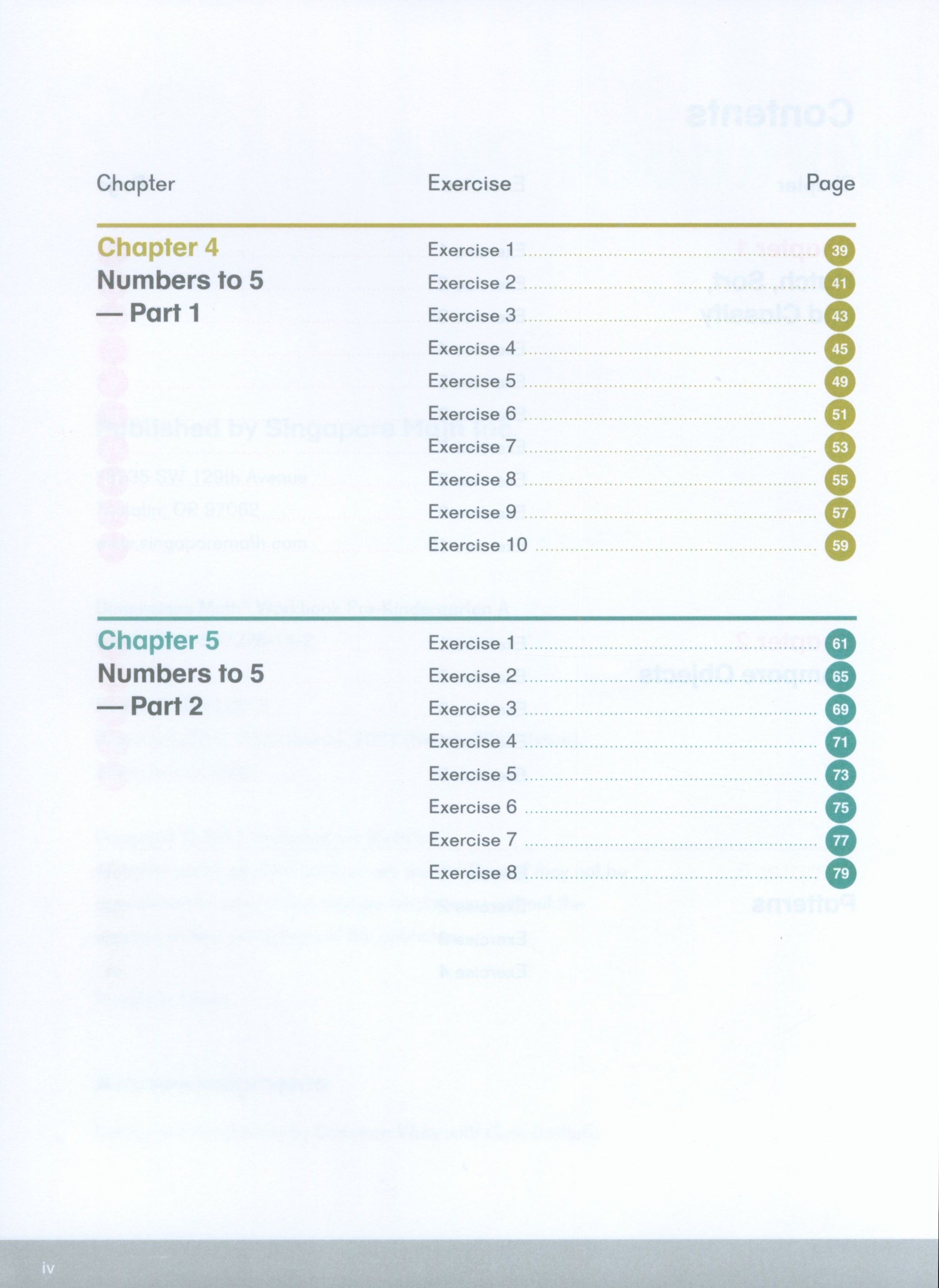 Dimensions Math Workbook PKA