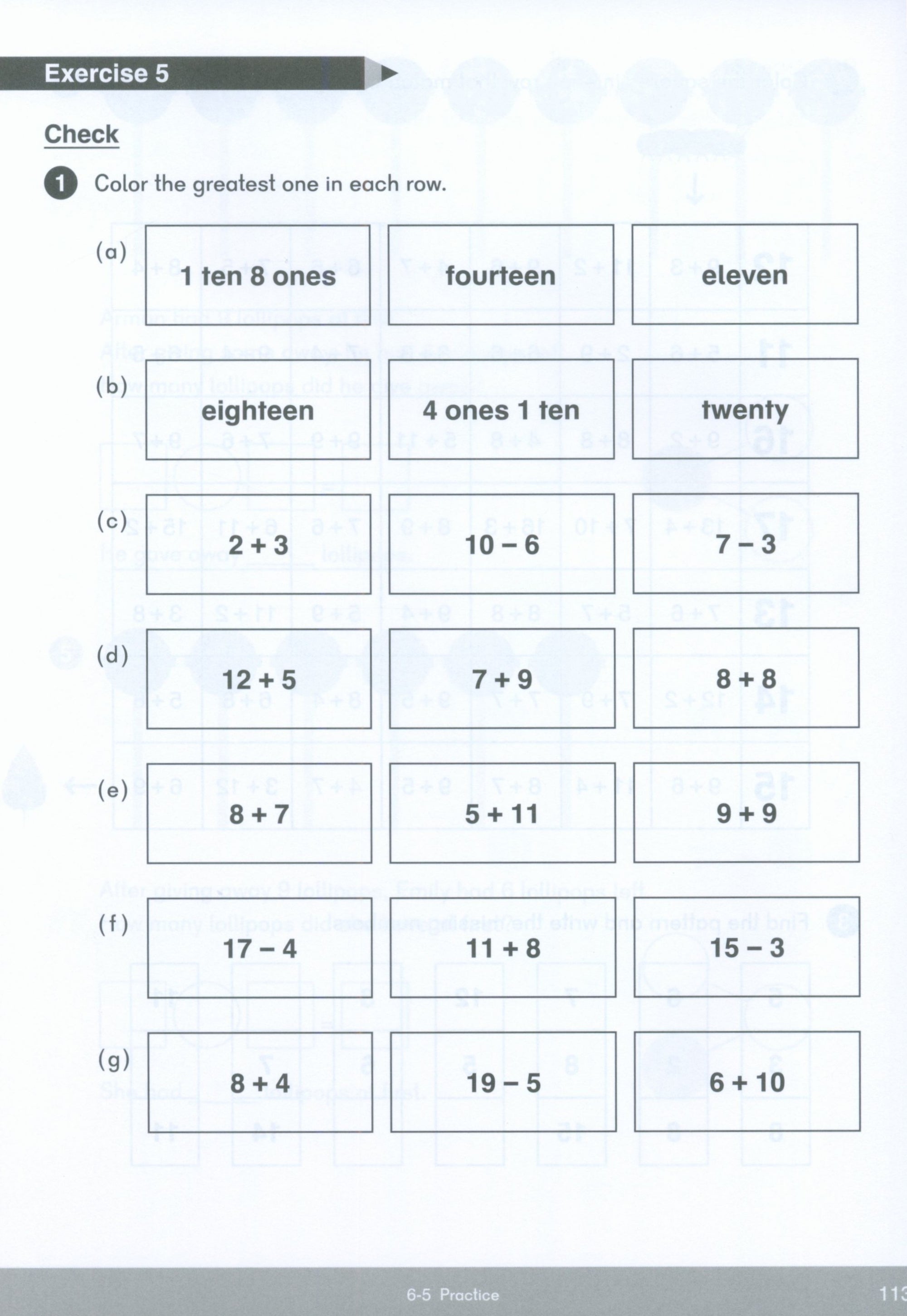 Dimensions Math Workbook 1A