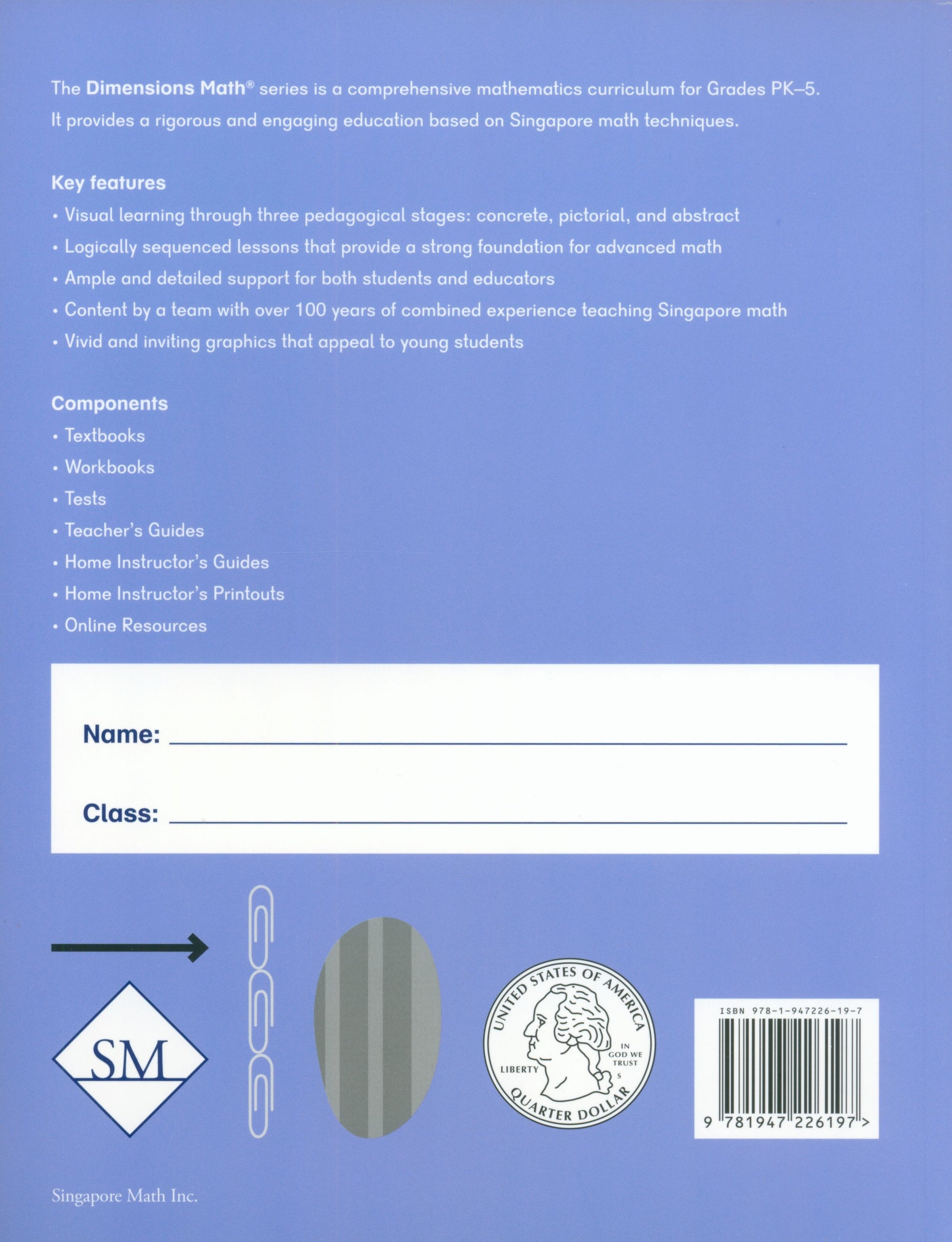 Dimensions Math Workbook 1B