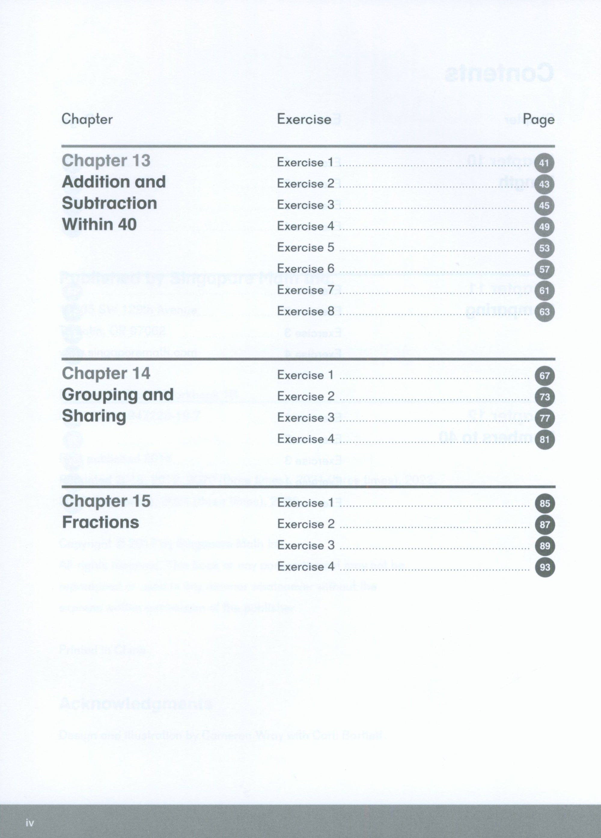Dimensions Math Workbook 1B