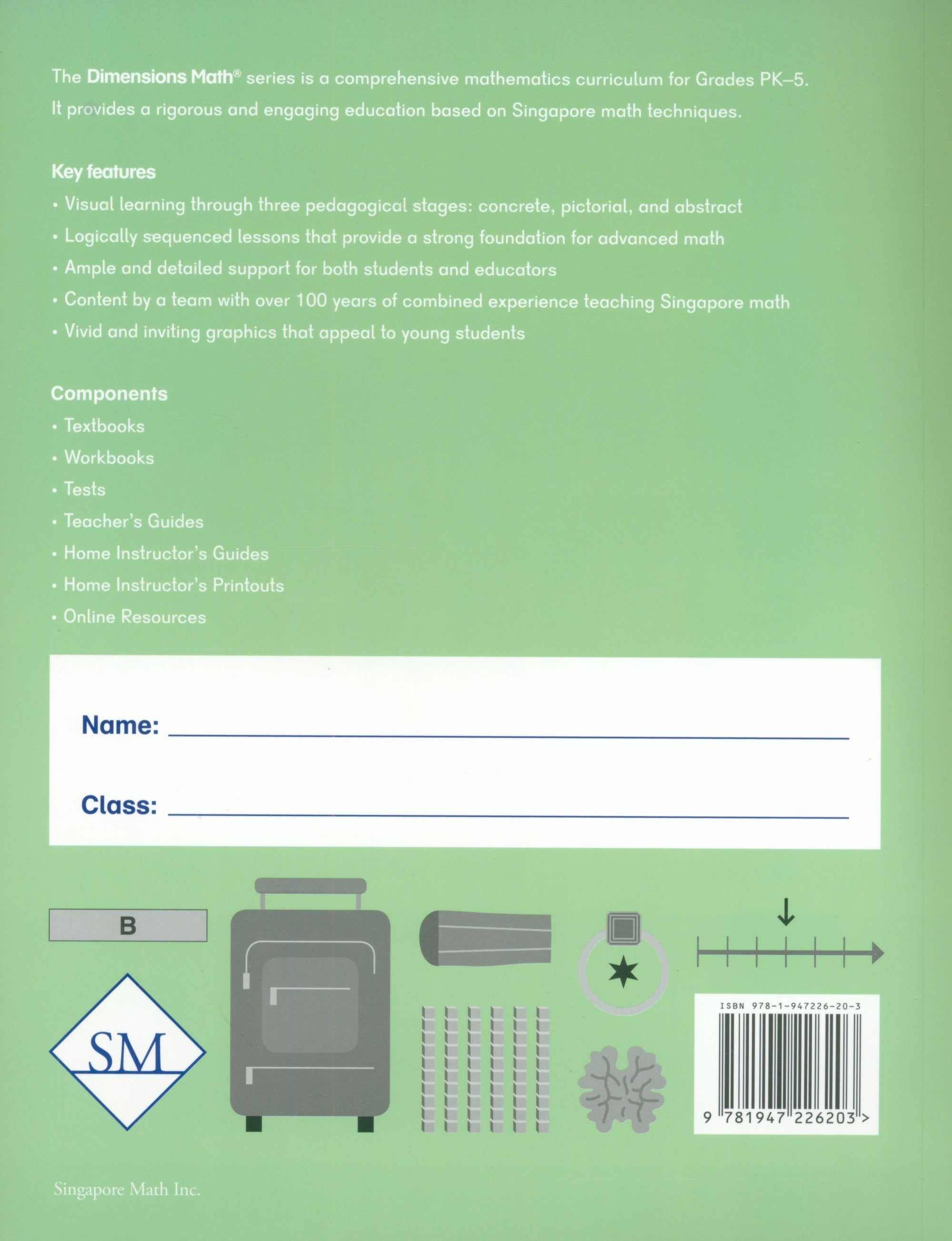Dimensions Math Workbook 2A