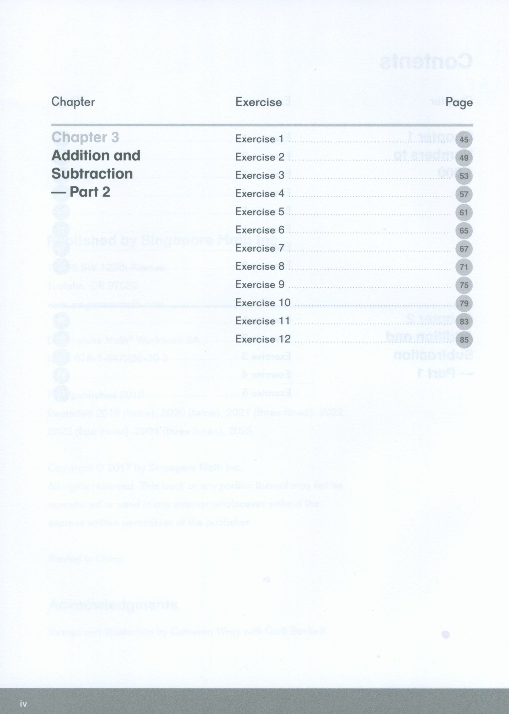 Dimensions Math Workbook 2A