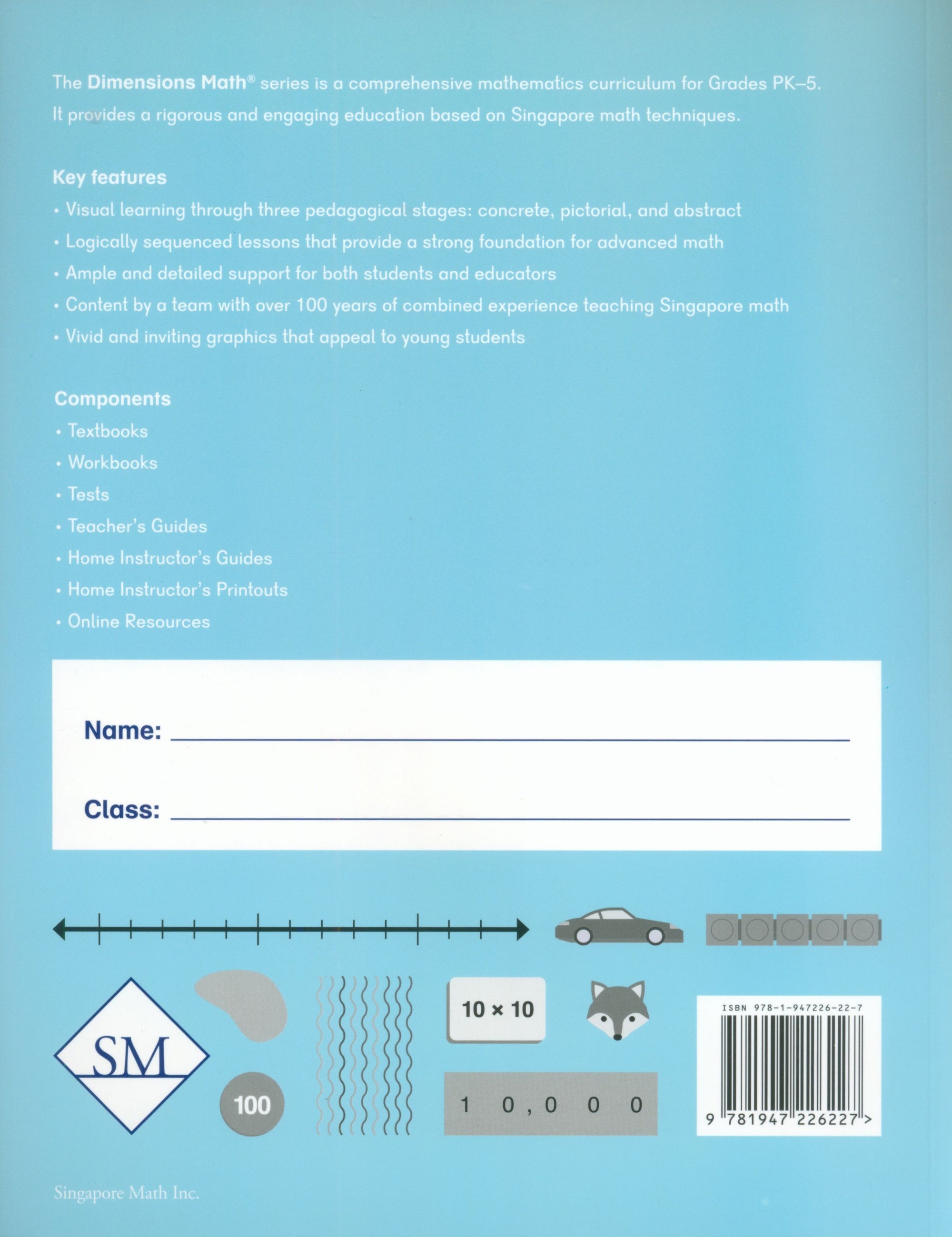 Dimensions Math Workbook 3A