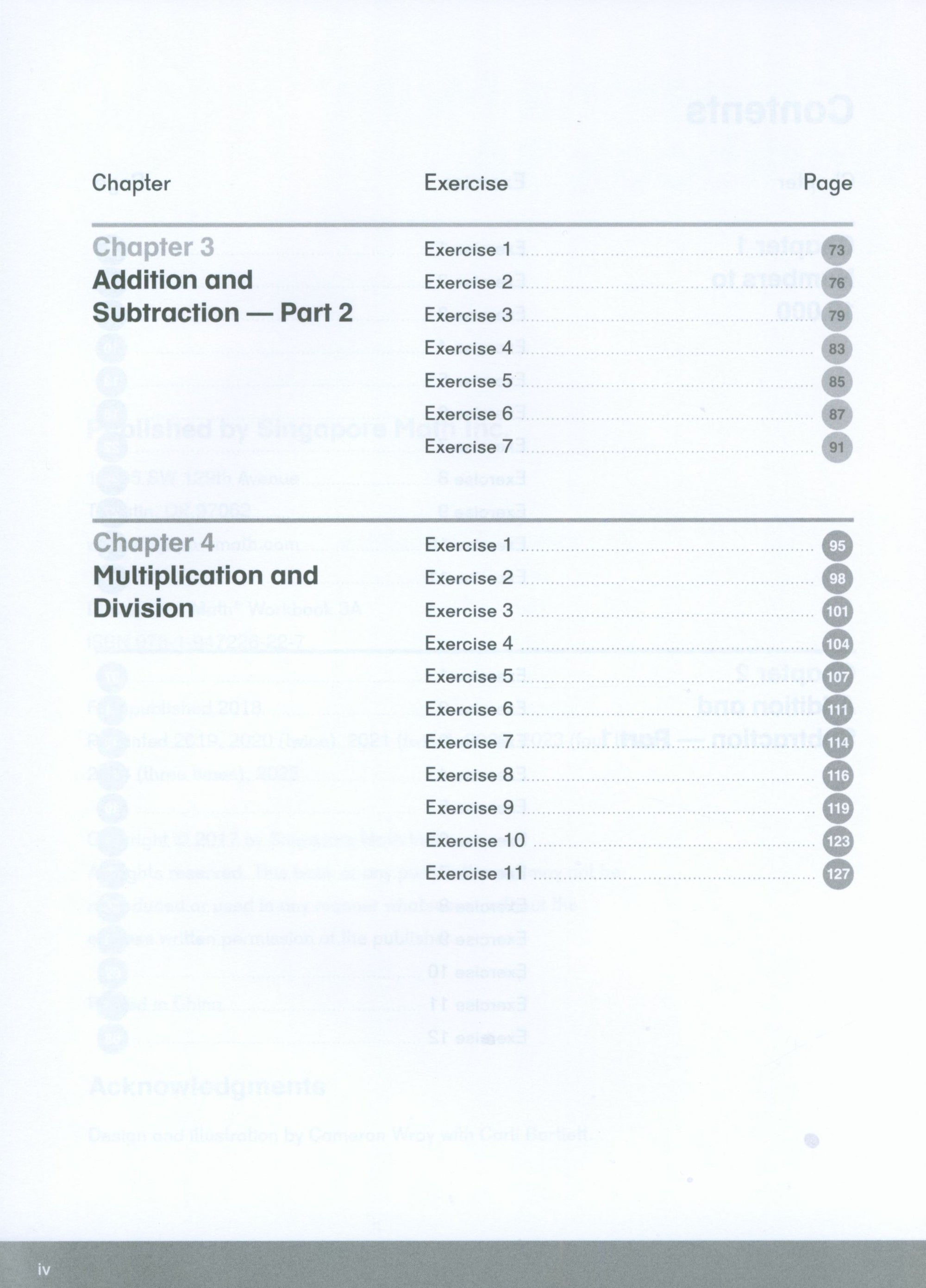 Dimensions Math Workbook 3A