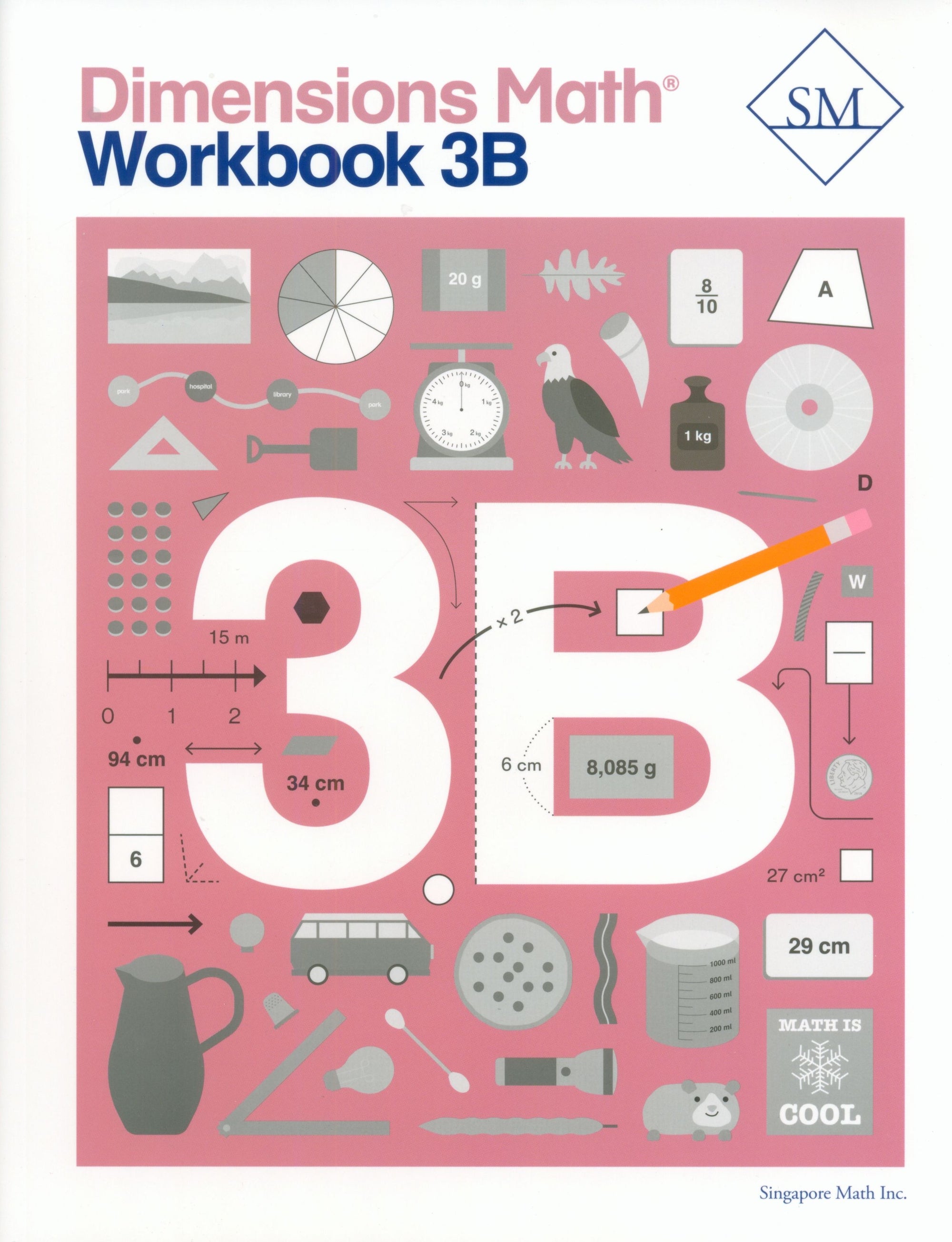 Dimensions Math Workbook 3B