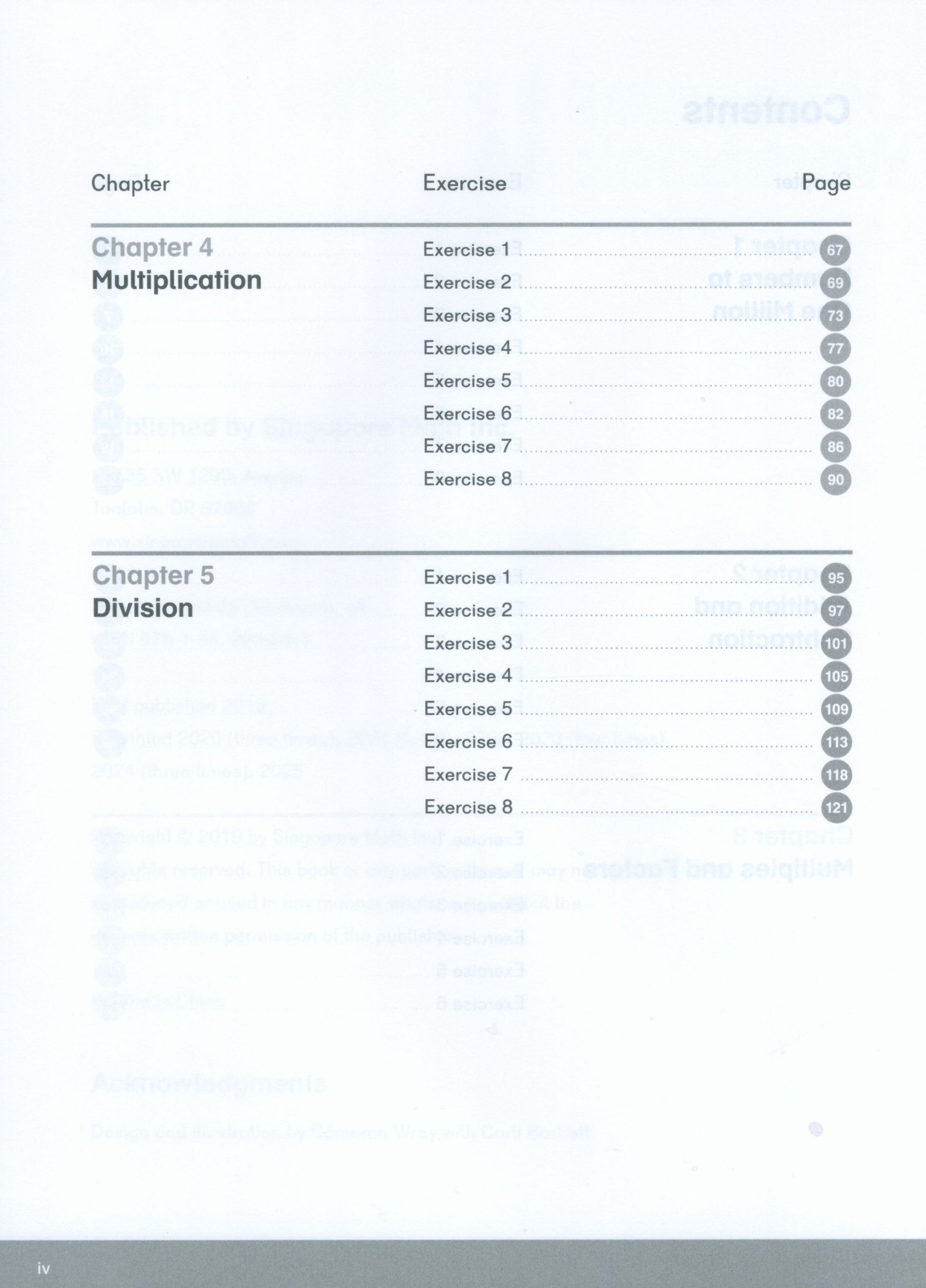 Dimensions Math Workbook 4A