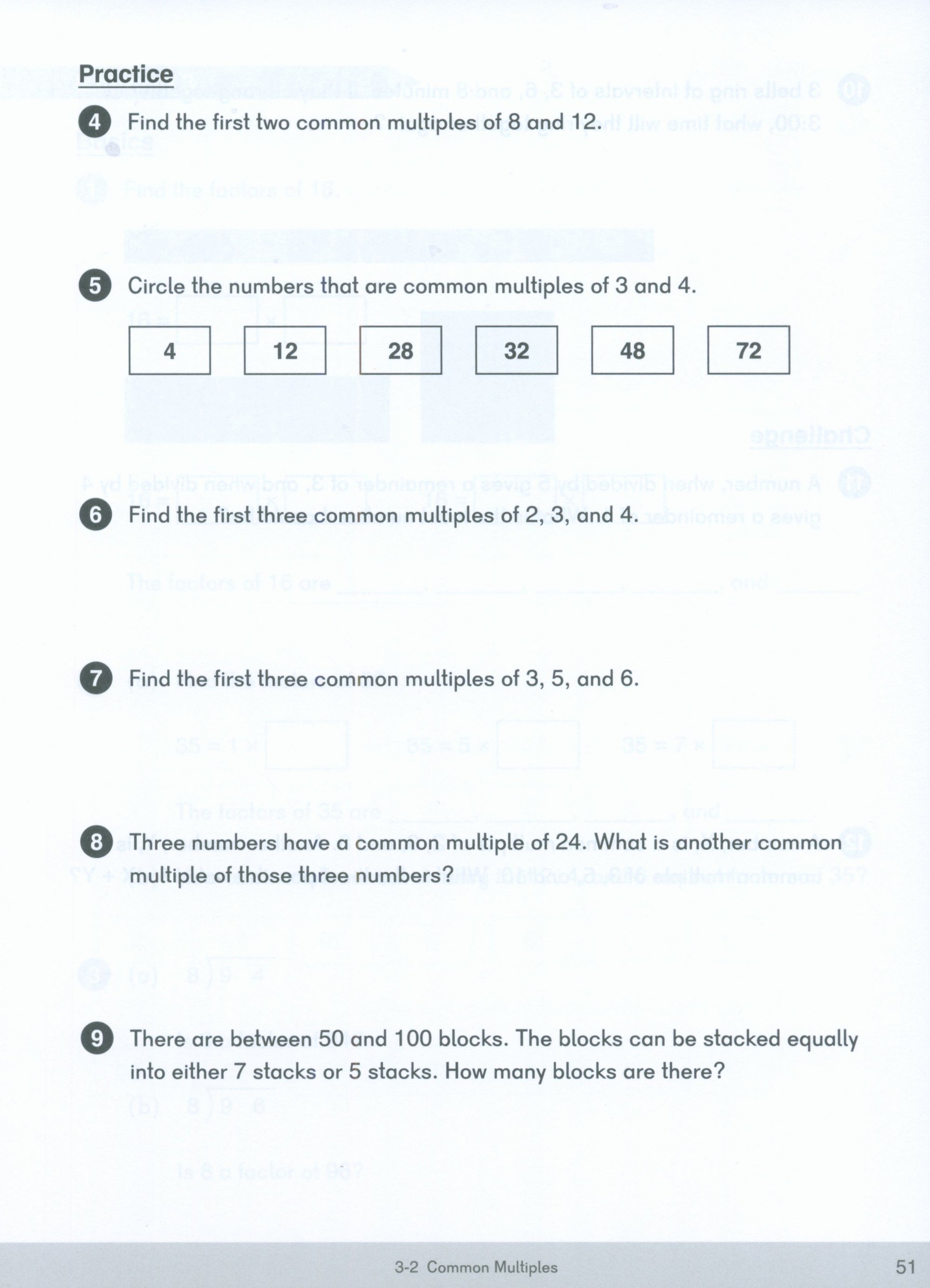 Dimensions Math Workbook 4A