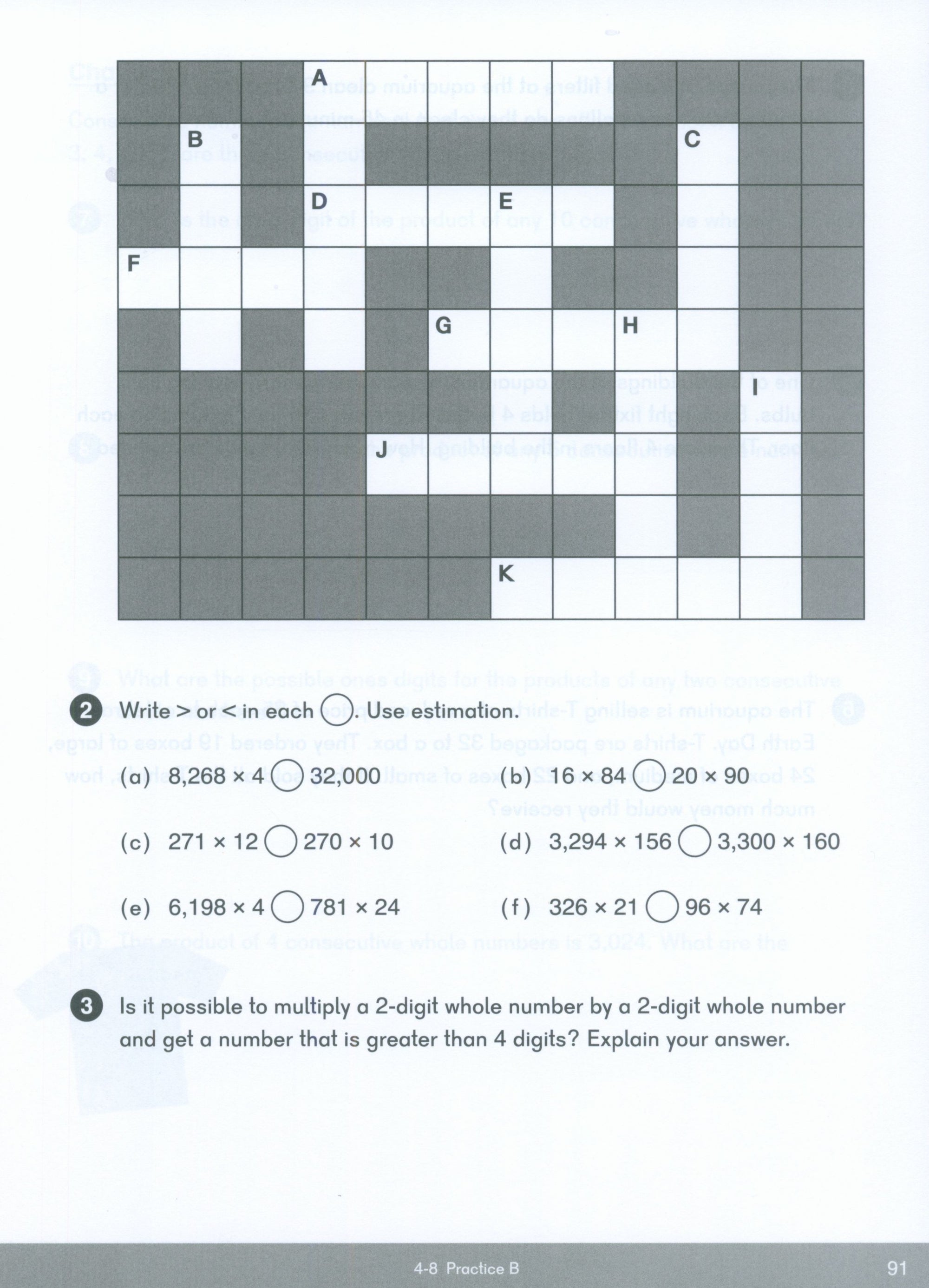 Dimensions Math Workbook 4A
