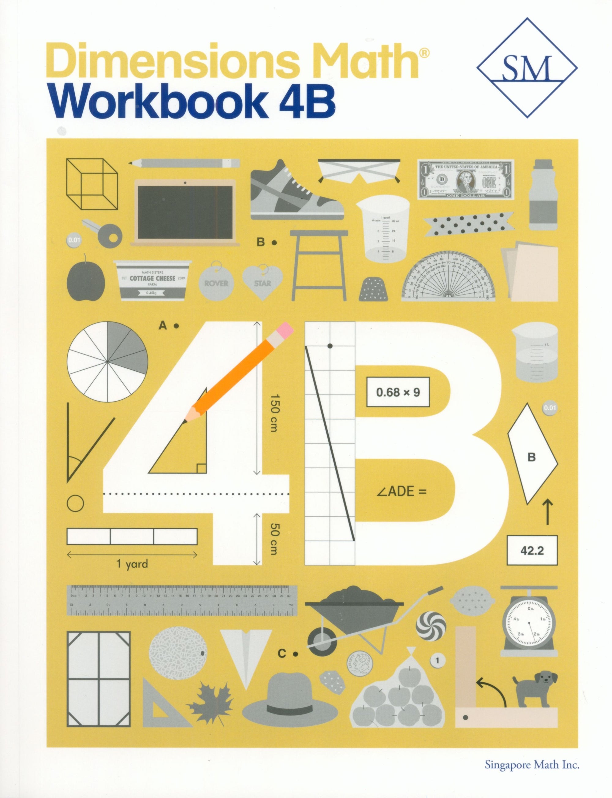 Dimensions Math Workbook 4B