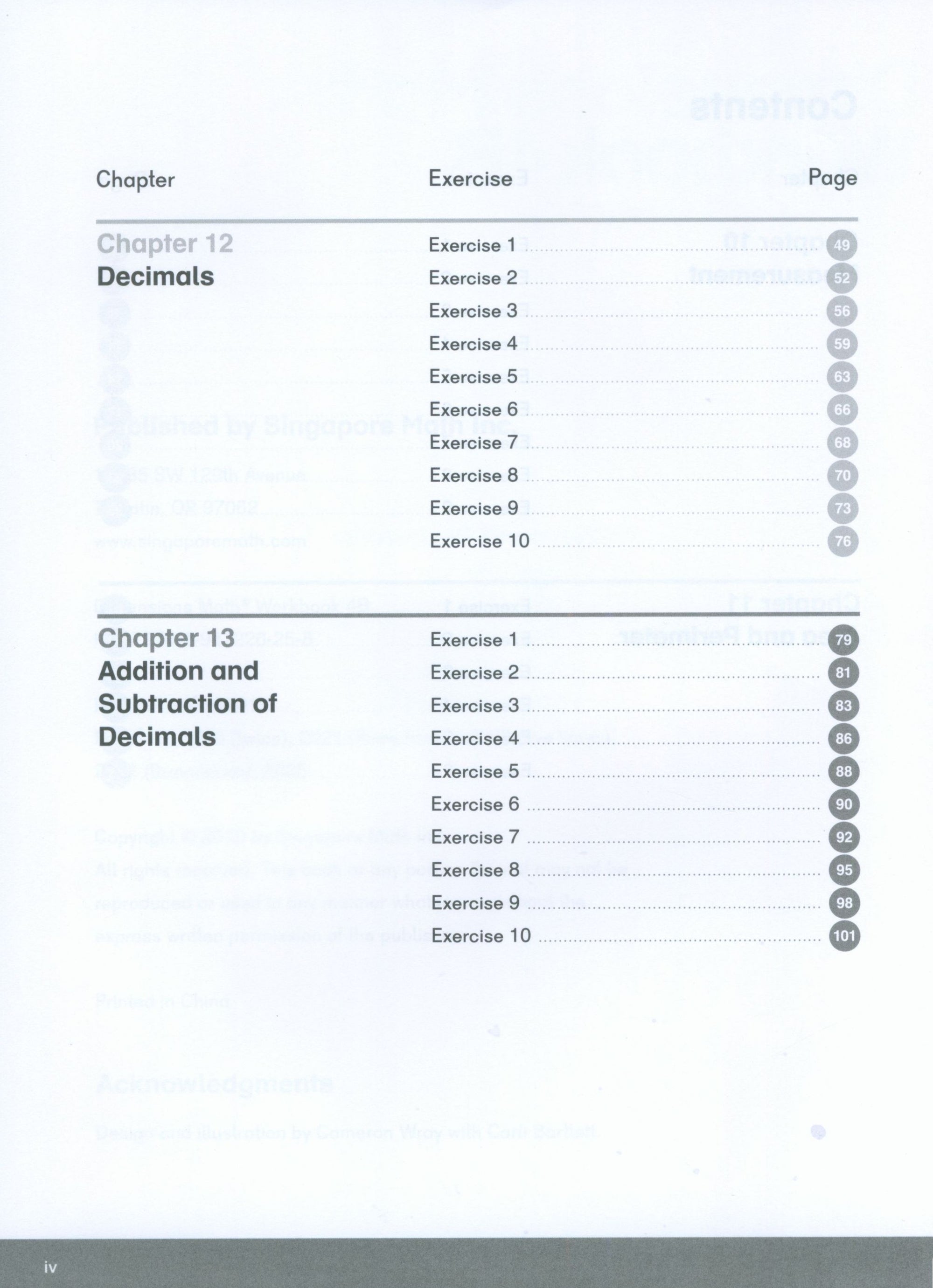 Dimensions Math Workbook 4B