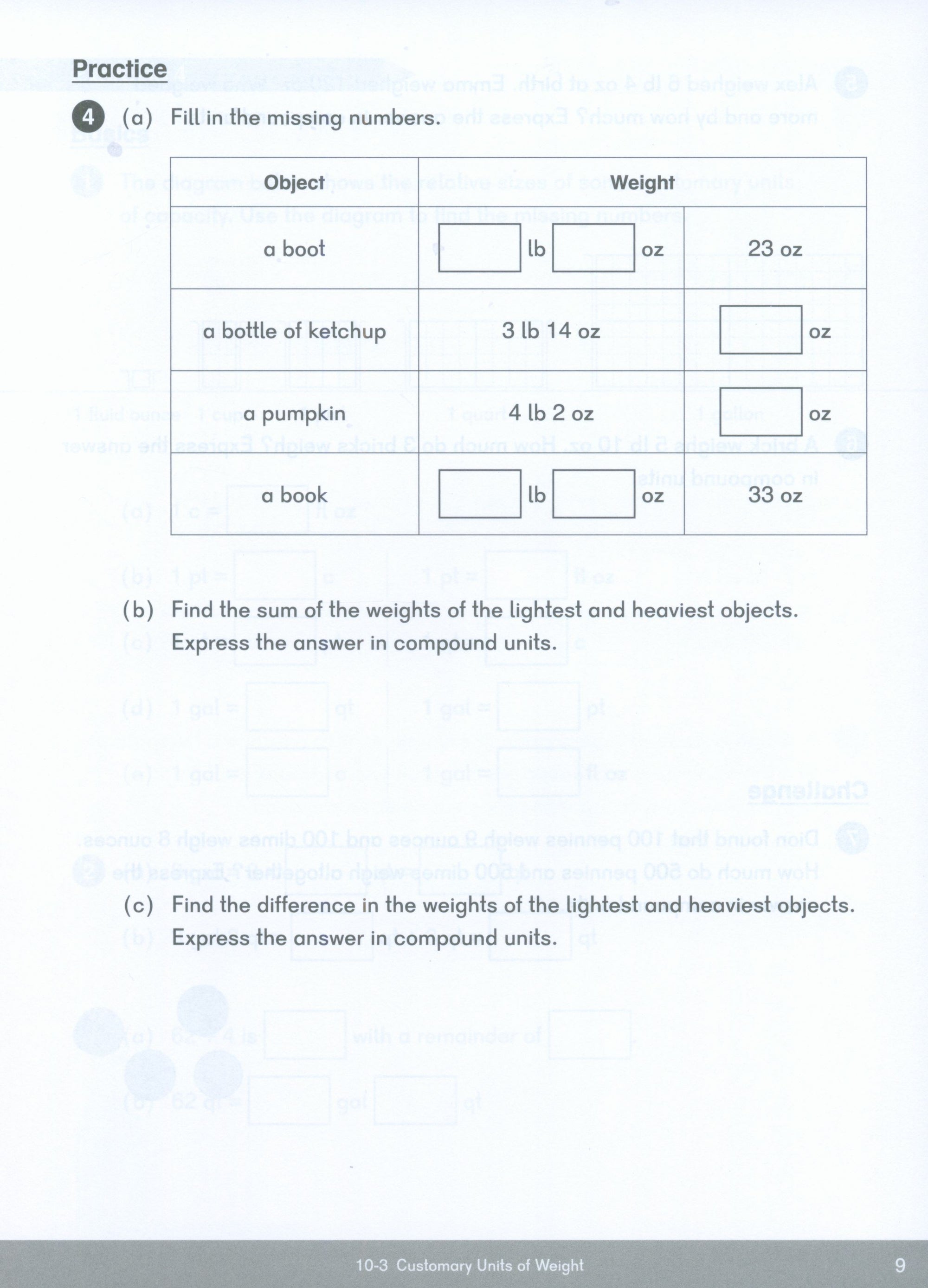 Dimensions Math Workbook 4B