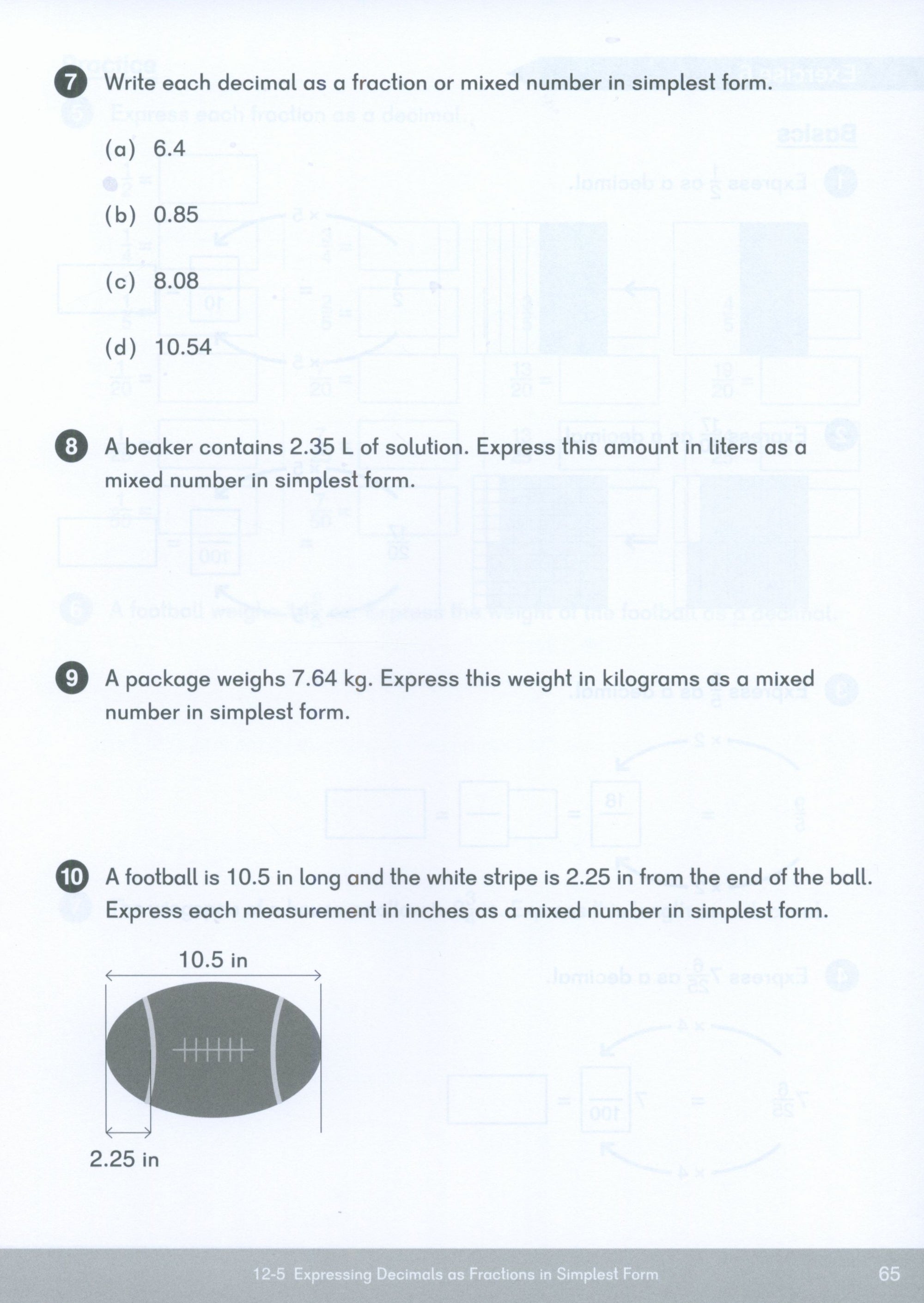 Dimensions Math Workbook 4B