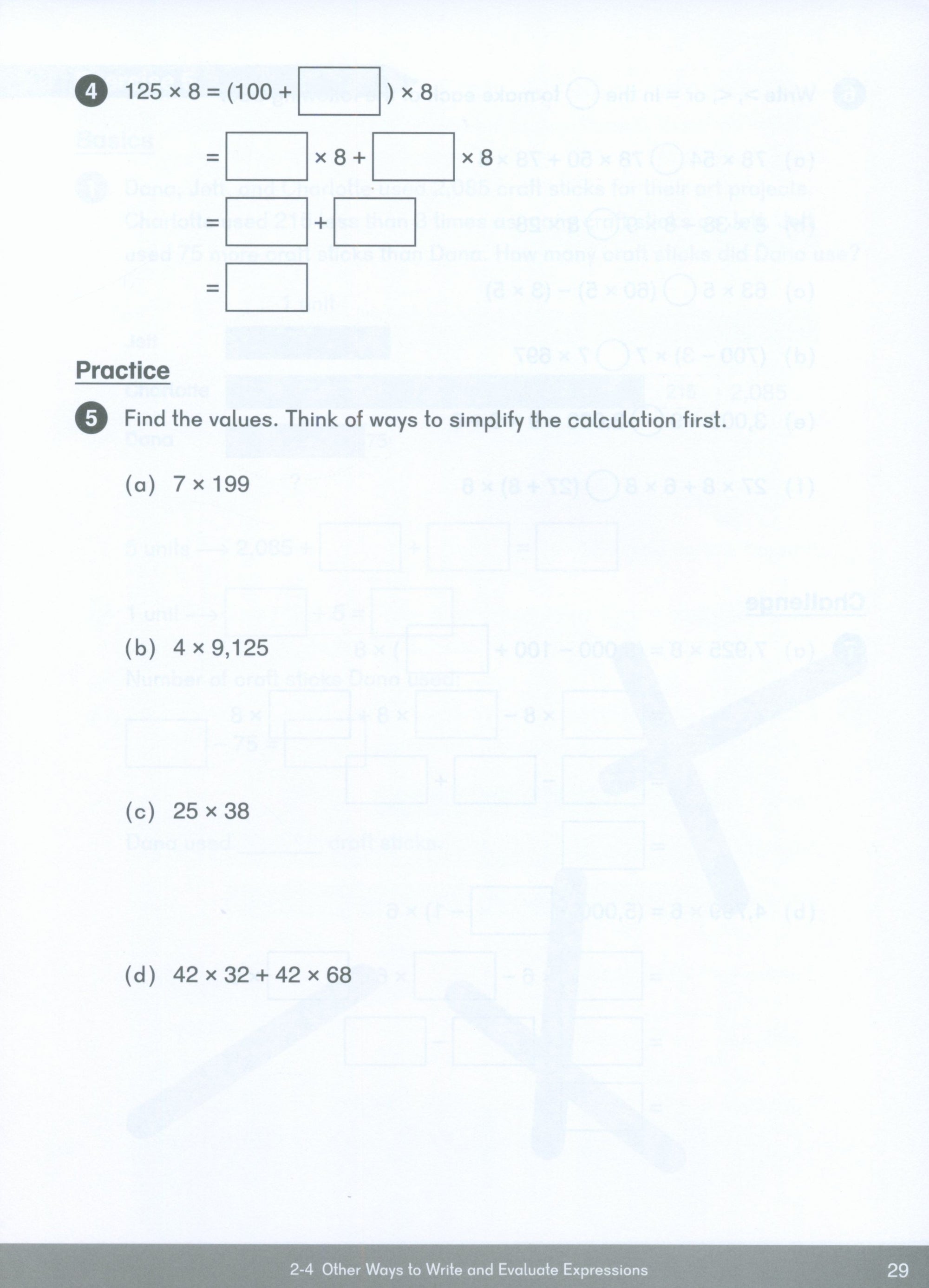 Dimensions Math Workbook 5A