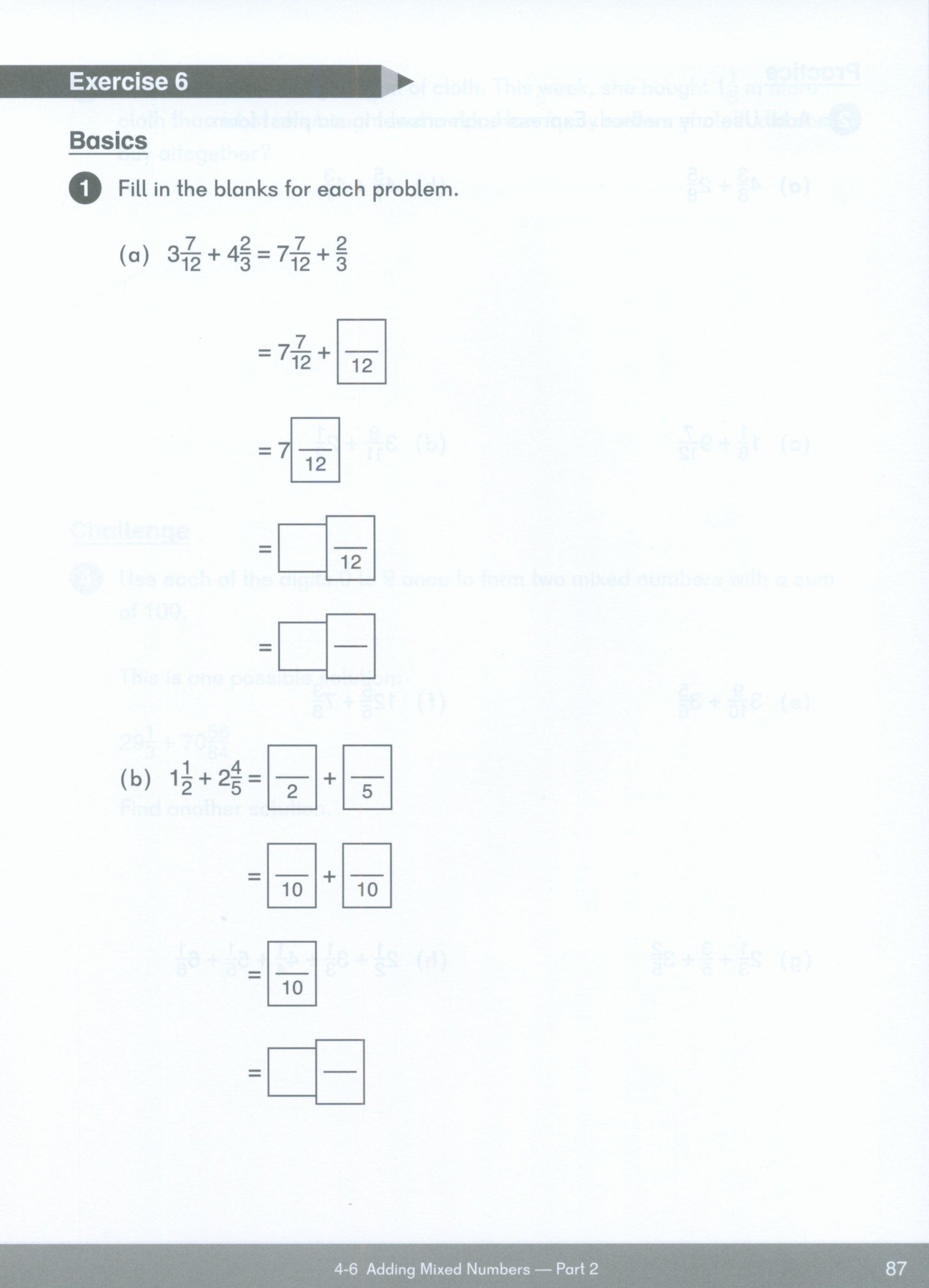 Dimensions Math Workbook 5A