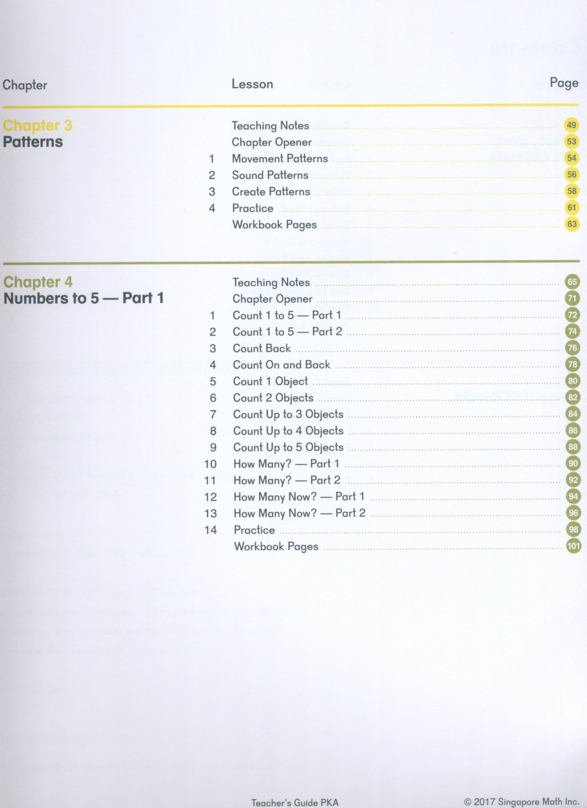 Dimensions Math Teacher's Guide PKA