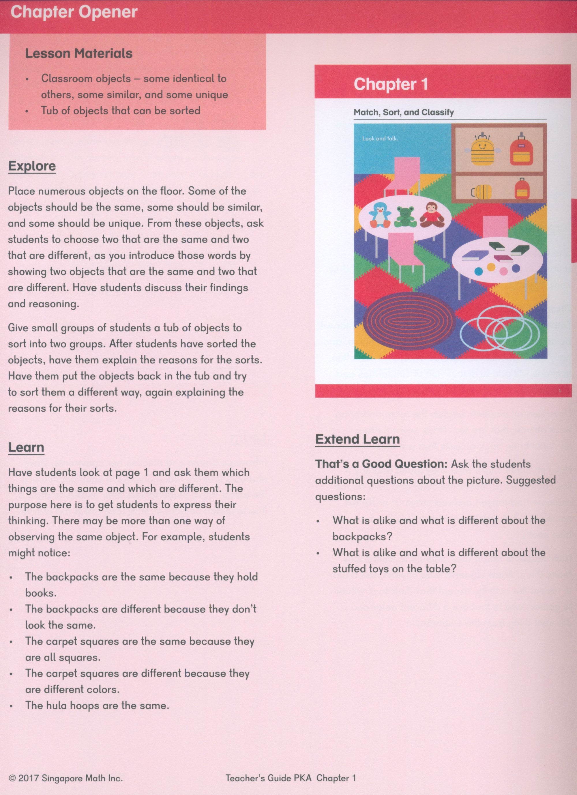 Dimensions Math Teacher's Guide PKA