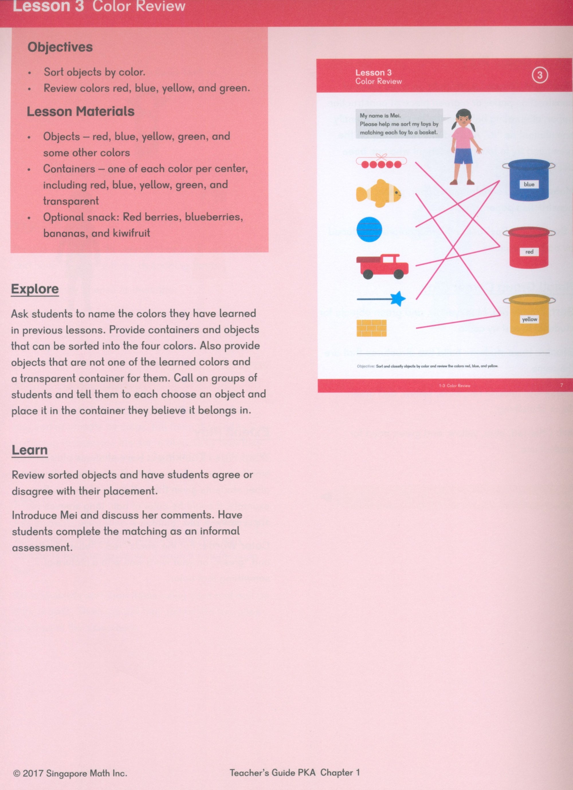 Dimensions Math Teacher's Guide PKA