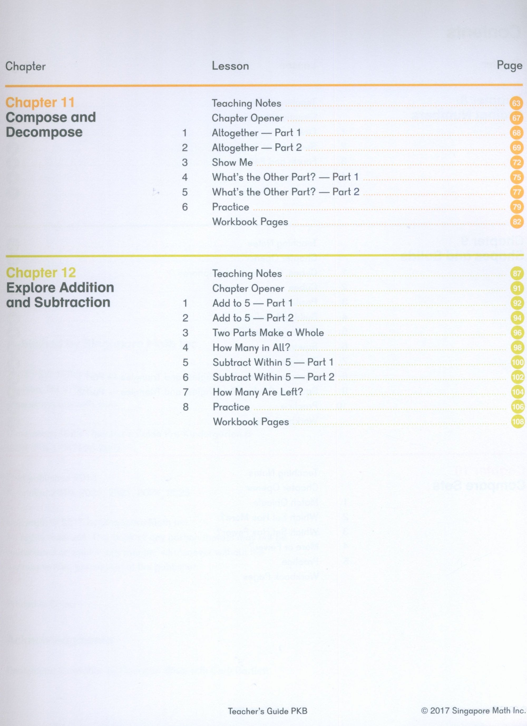Dimensions Math Teacher's Guide PKB