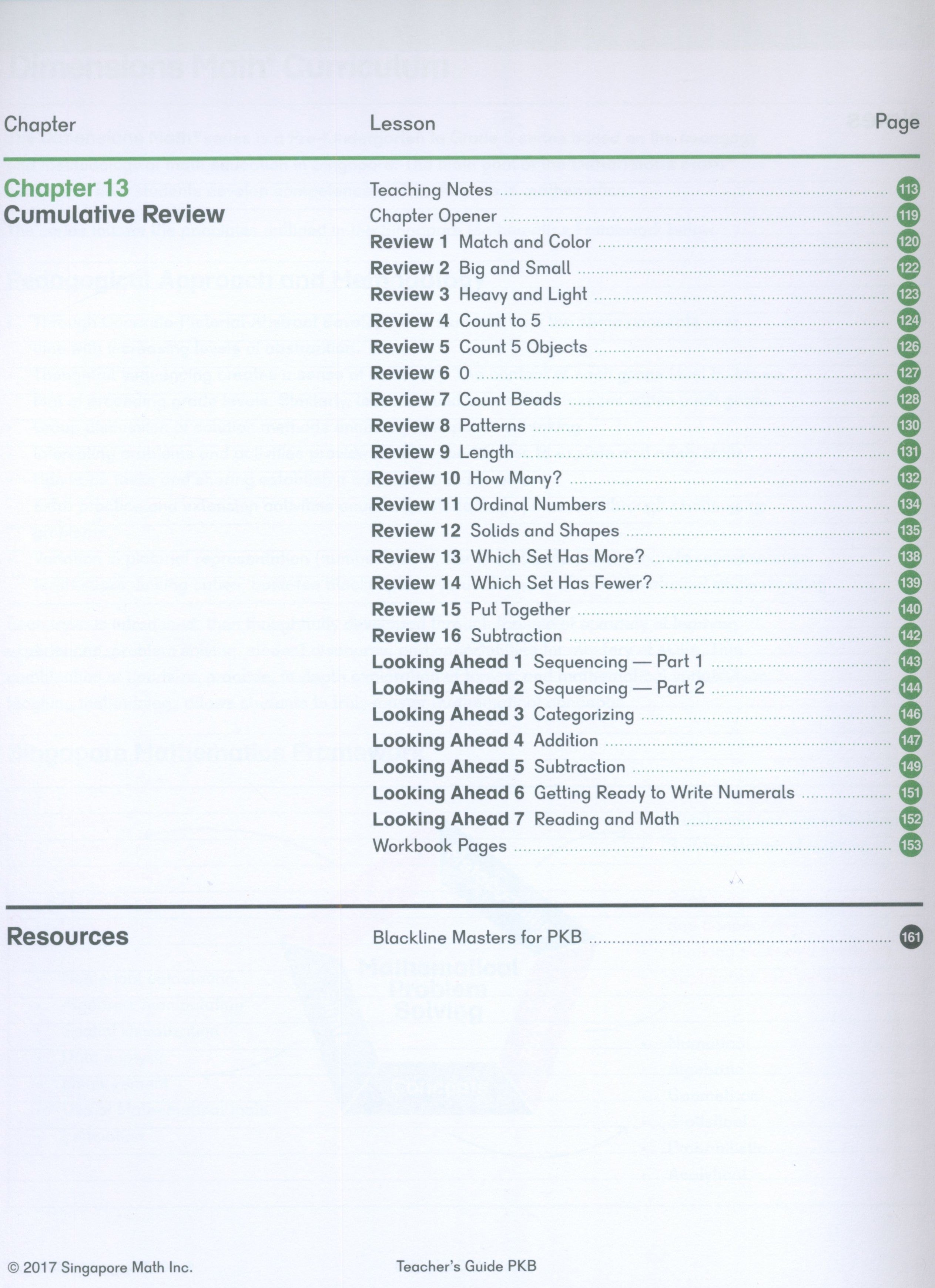 Dimensions Math Teacher's Guide PKB