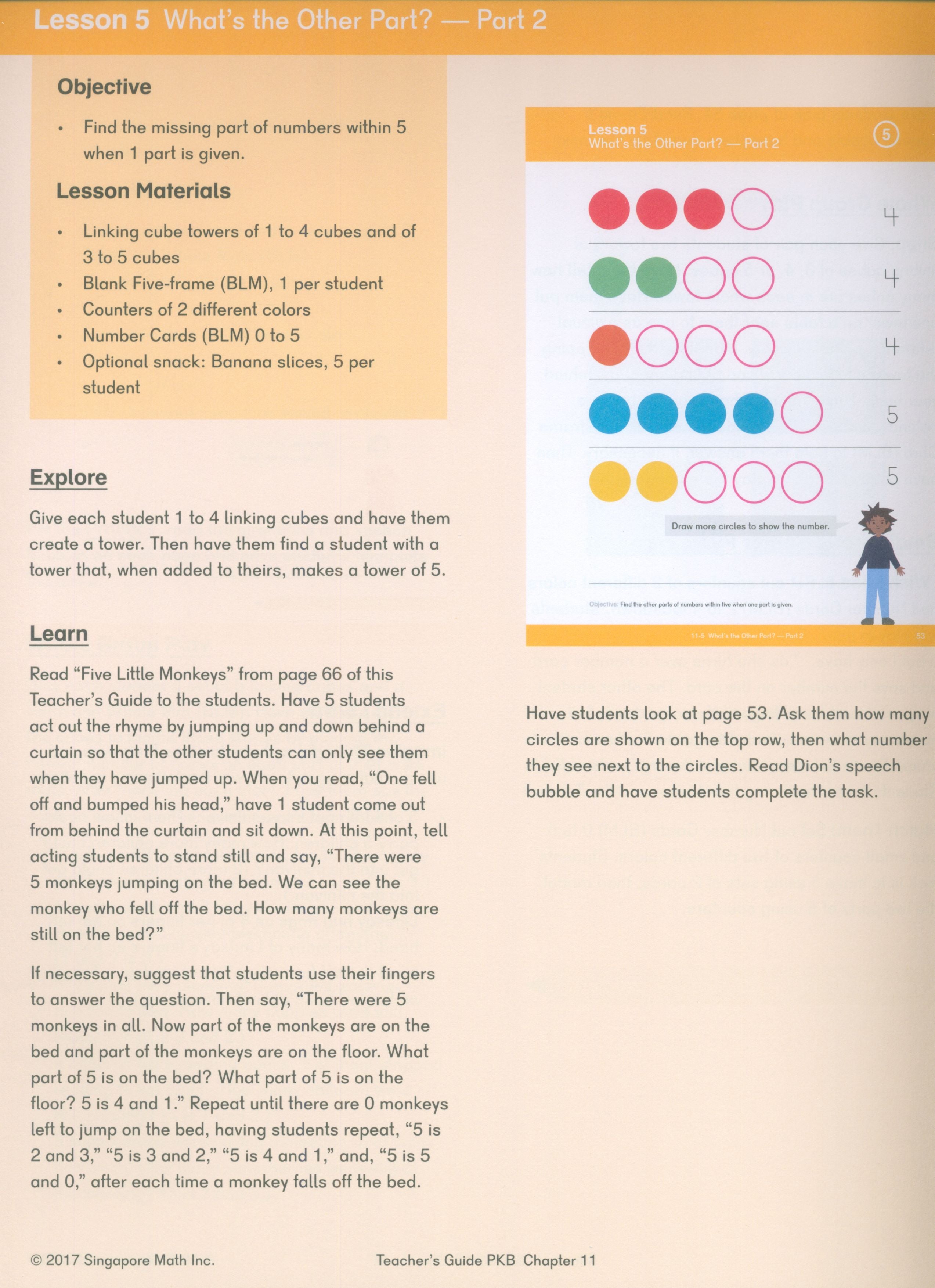 Dimensions Math Teacher's Guide PKB