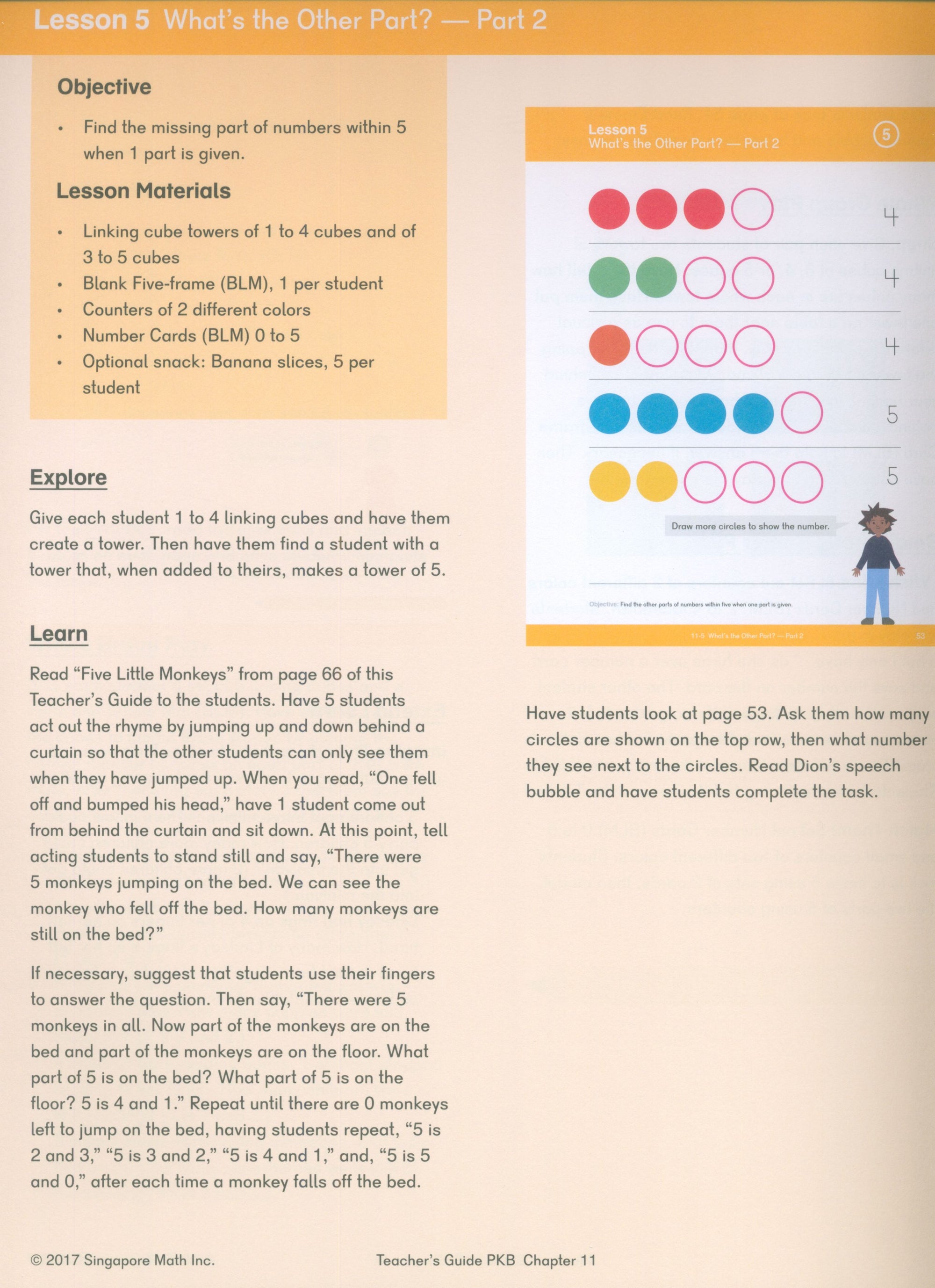 Dimensions Math Teacher's Guide PKB
