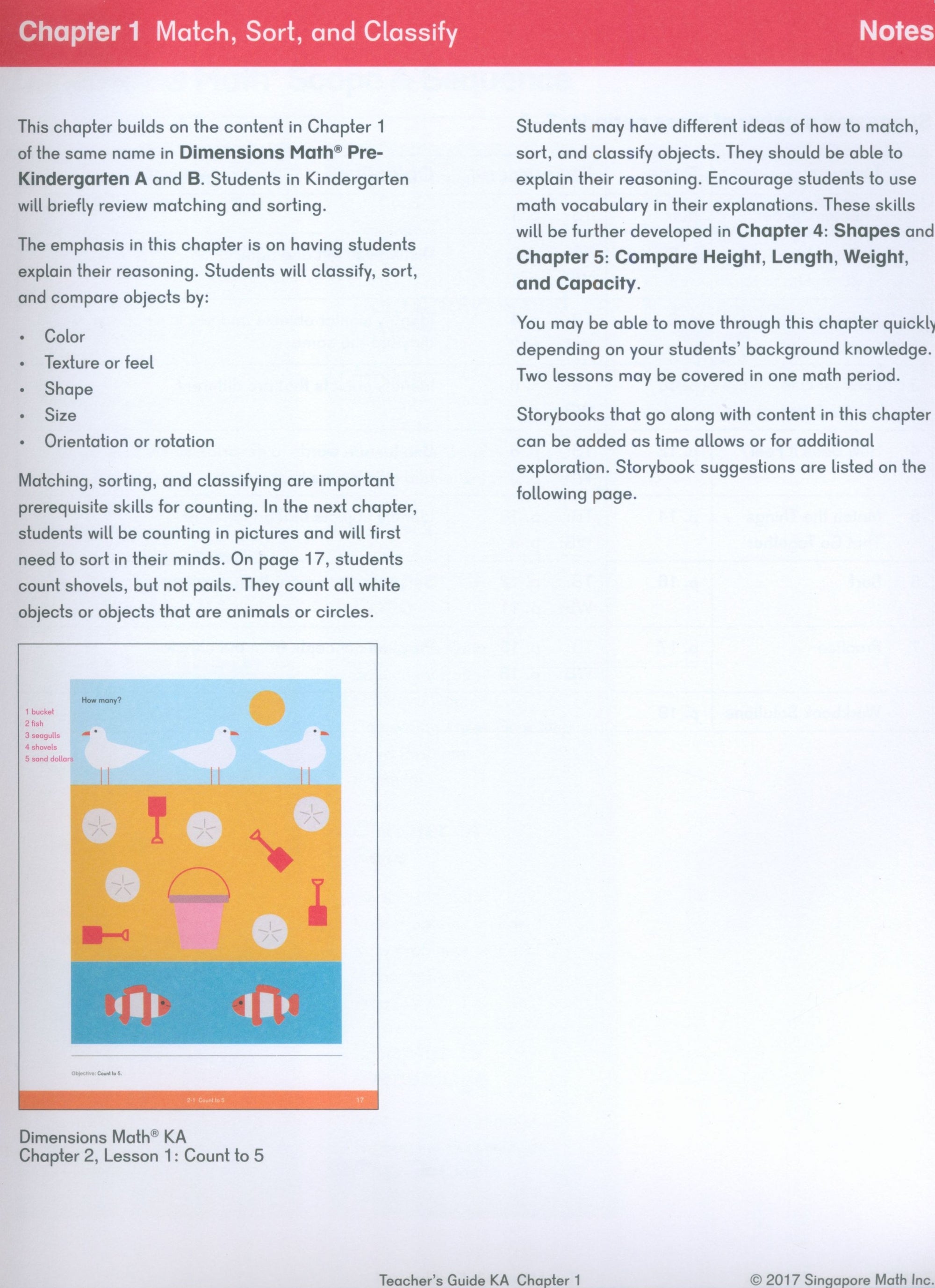 Dimensions Math Teacher's Guide KA