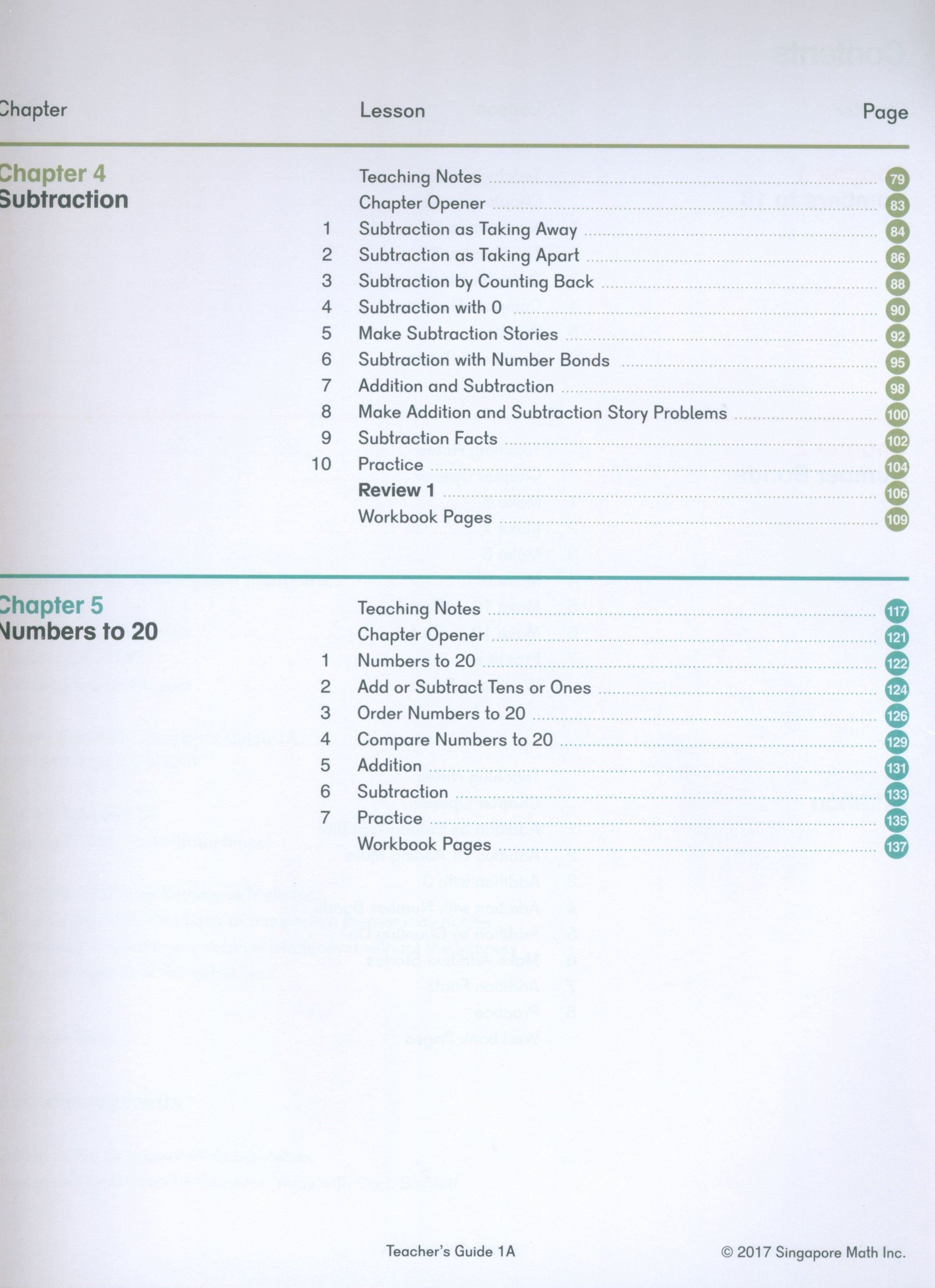 Dimensions Math Teacher's Guide 1A