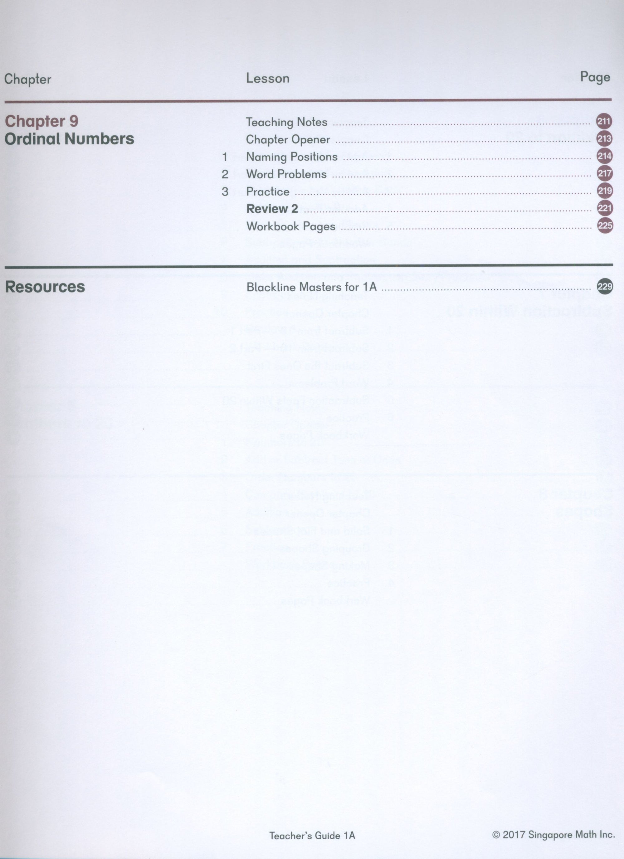 Dimensions Math Teacher's Guide 1A