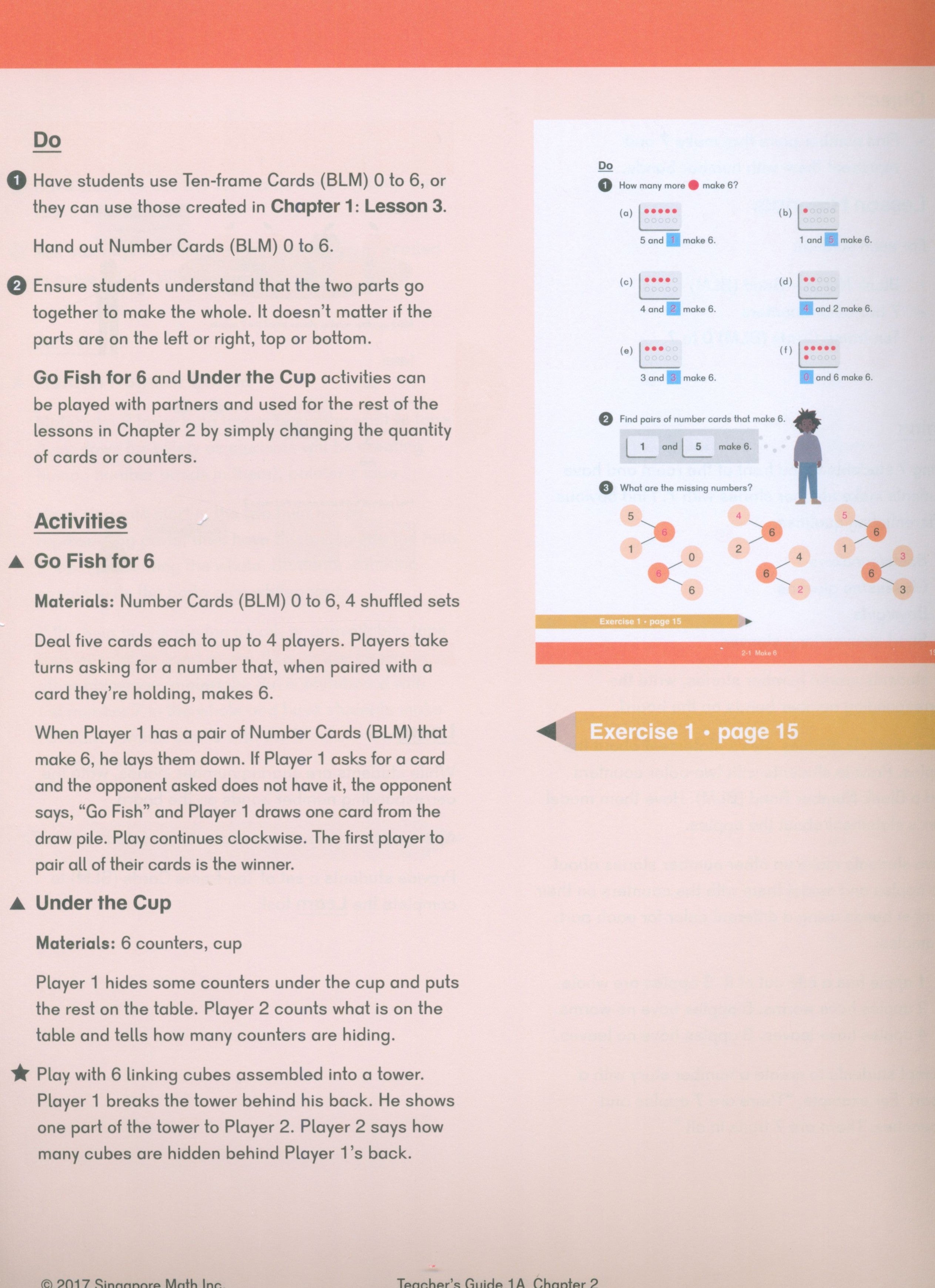 Dimensions Math Teacher's Guide 1A