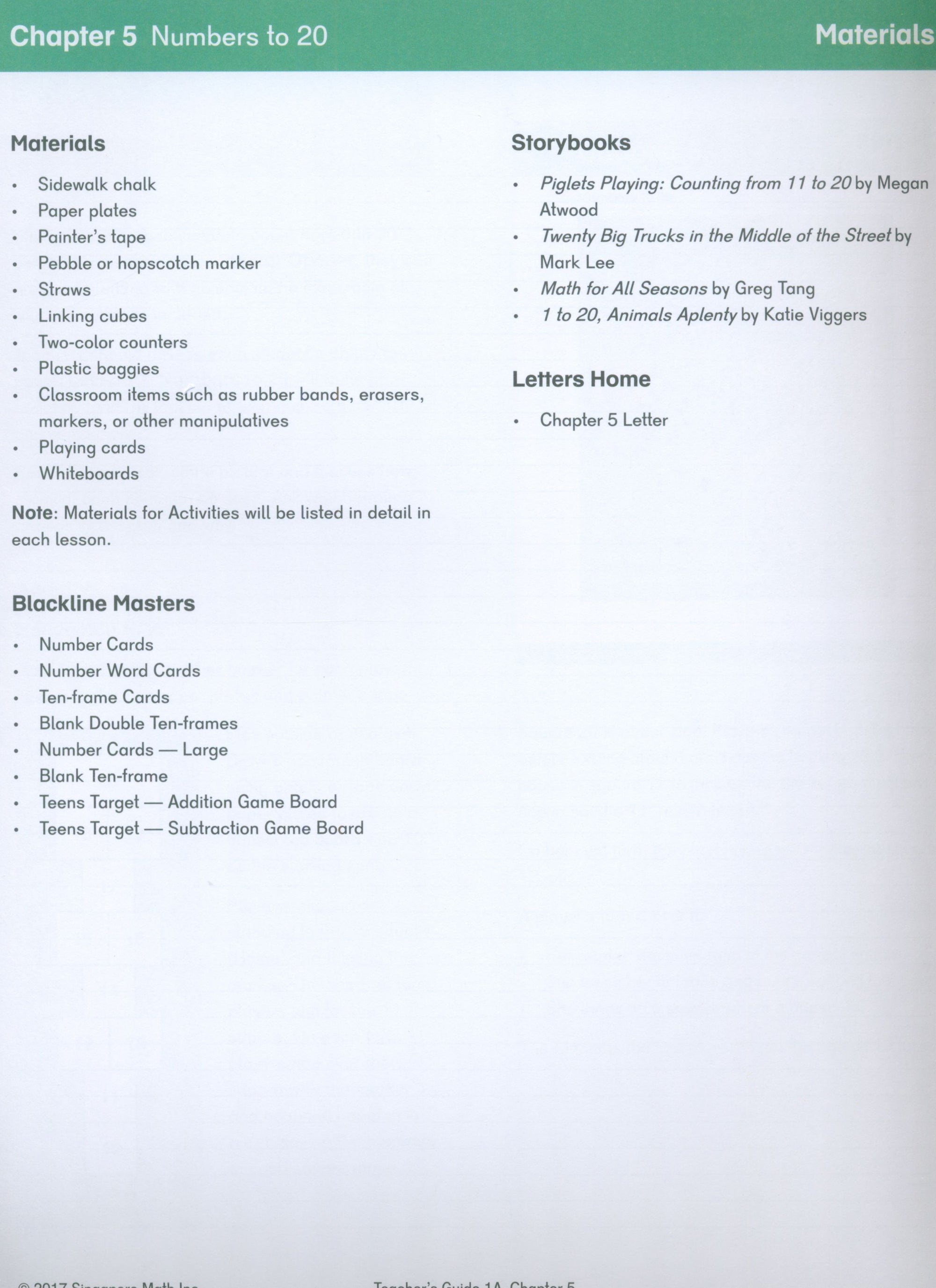 Dimensions Math Teacher's Guide 1A