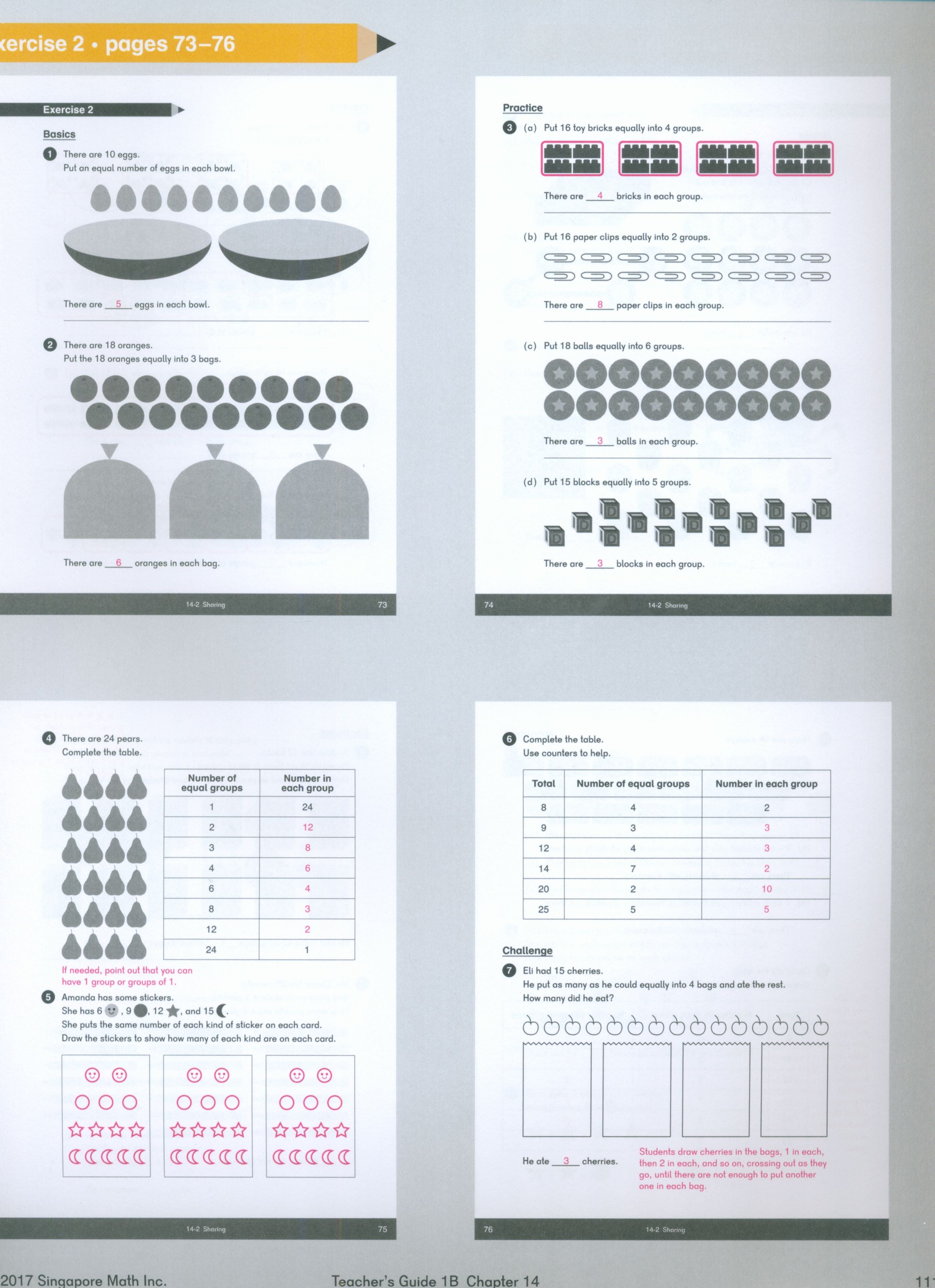 Dimensions Math Teacher's Guide 1B