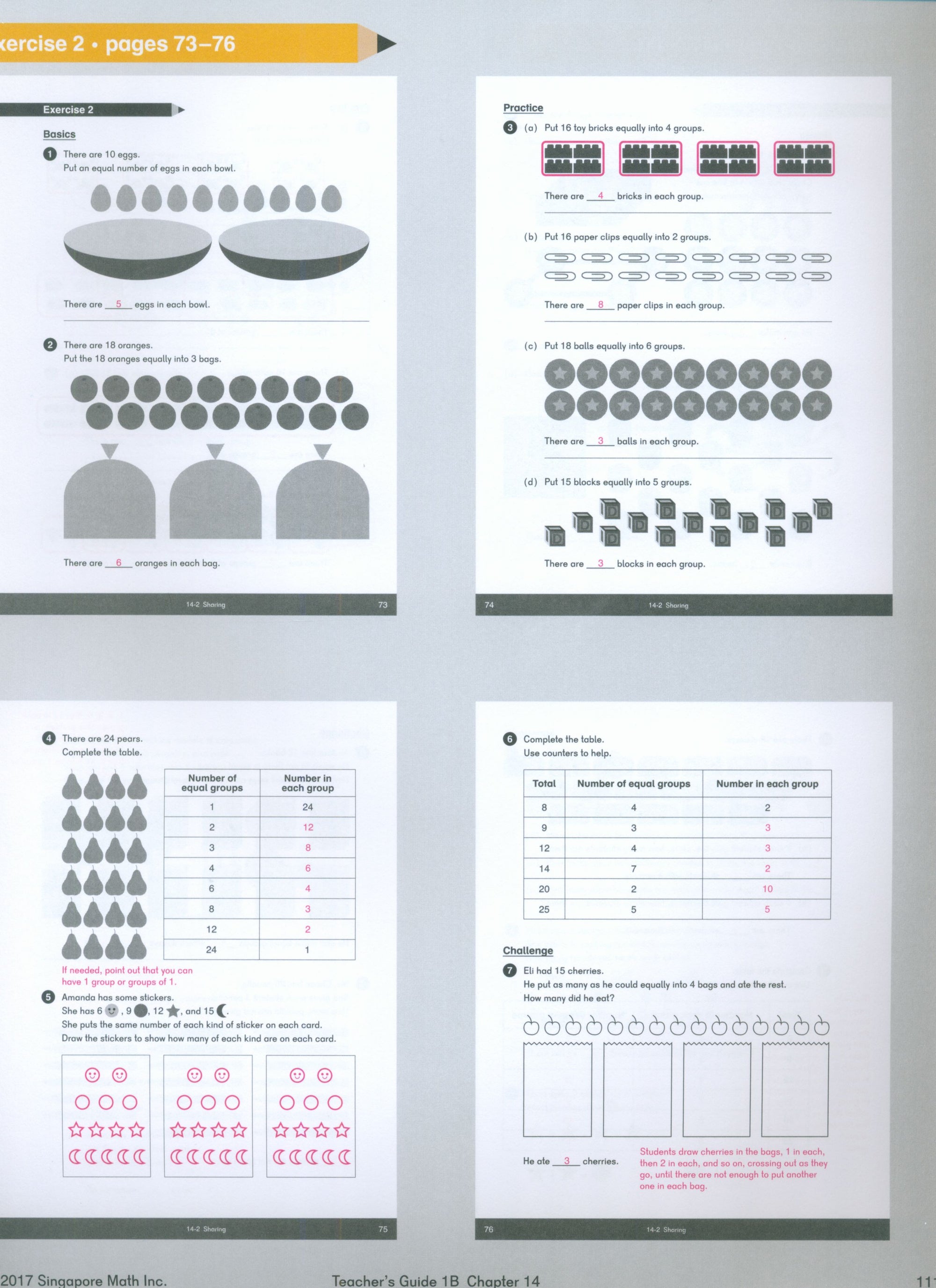 Dimensions Math Teacher's Guide 1B