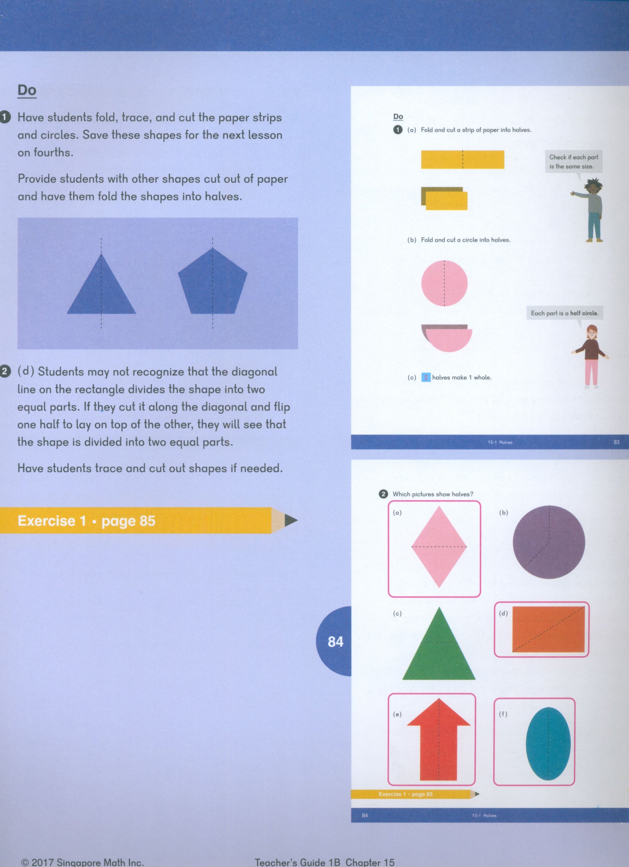 Dimensions Math Teacher's Guide 1B