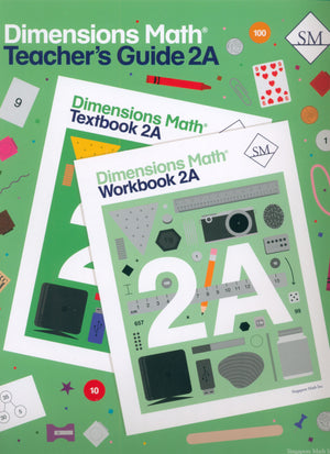 Dimensions Math Teacher's Guide 2A
