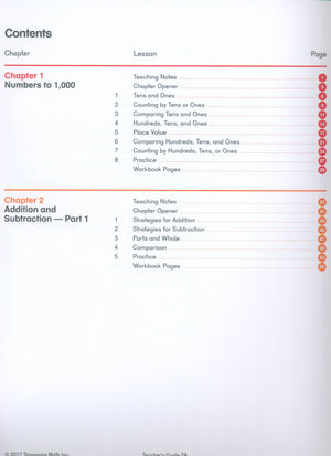 Dimensions Math Teacher's Guide 2A