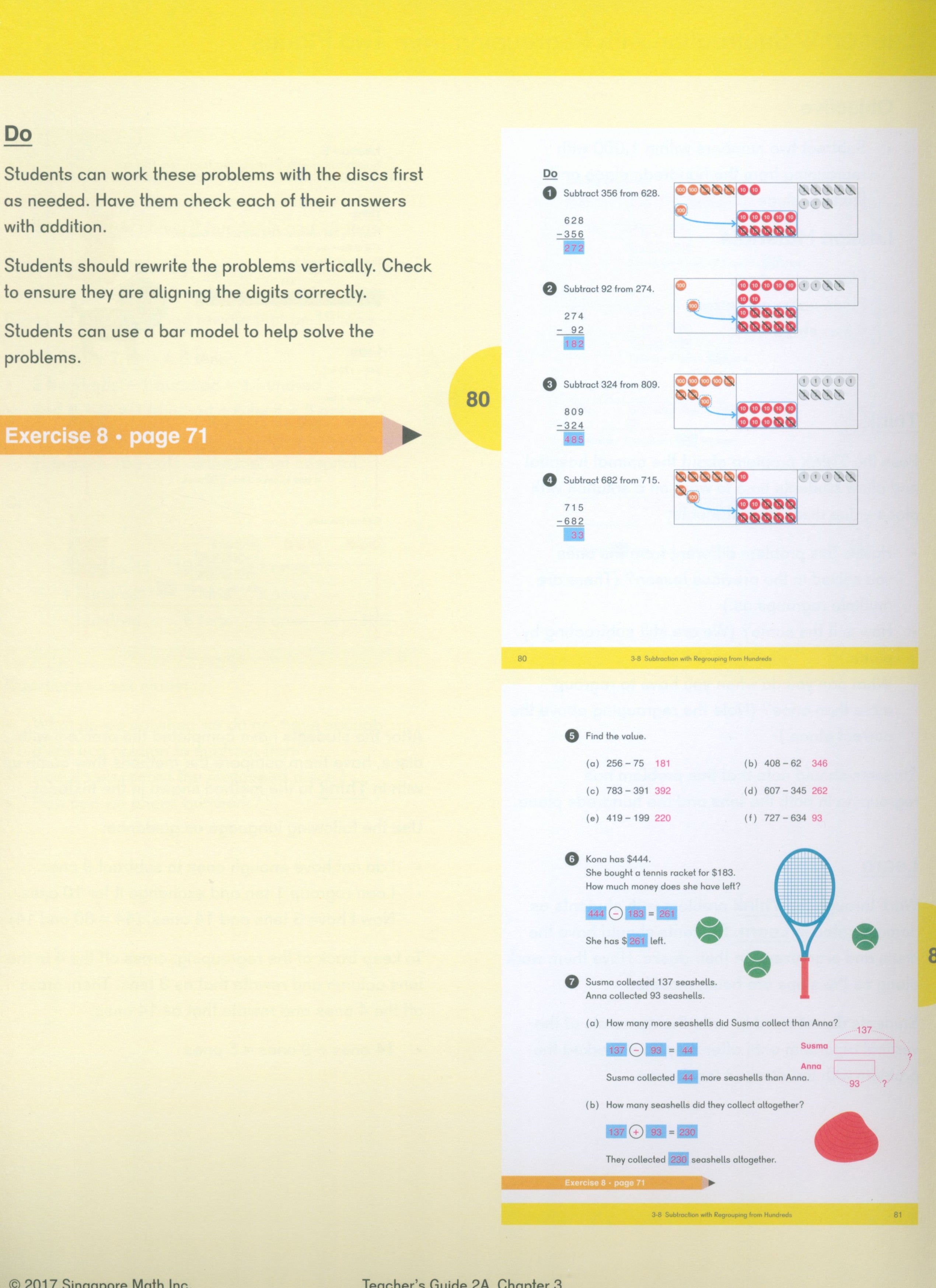 Dimensions Math Teacher's Guide 2A